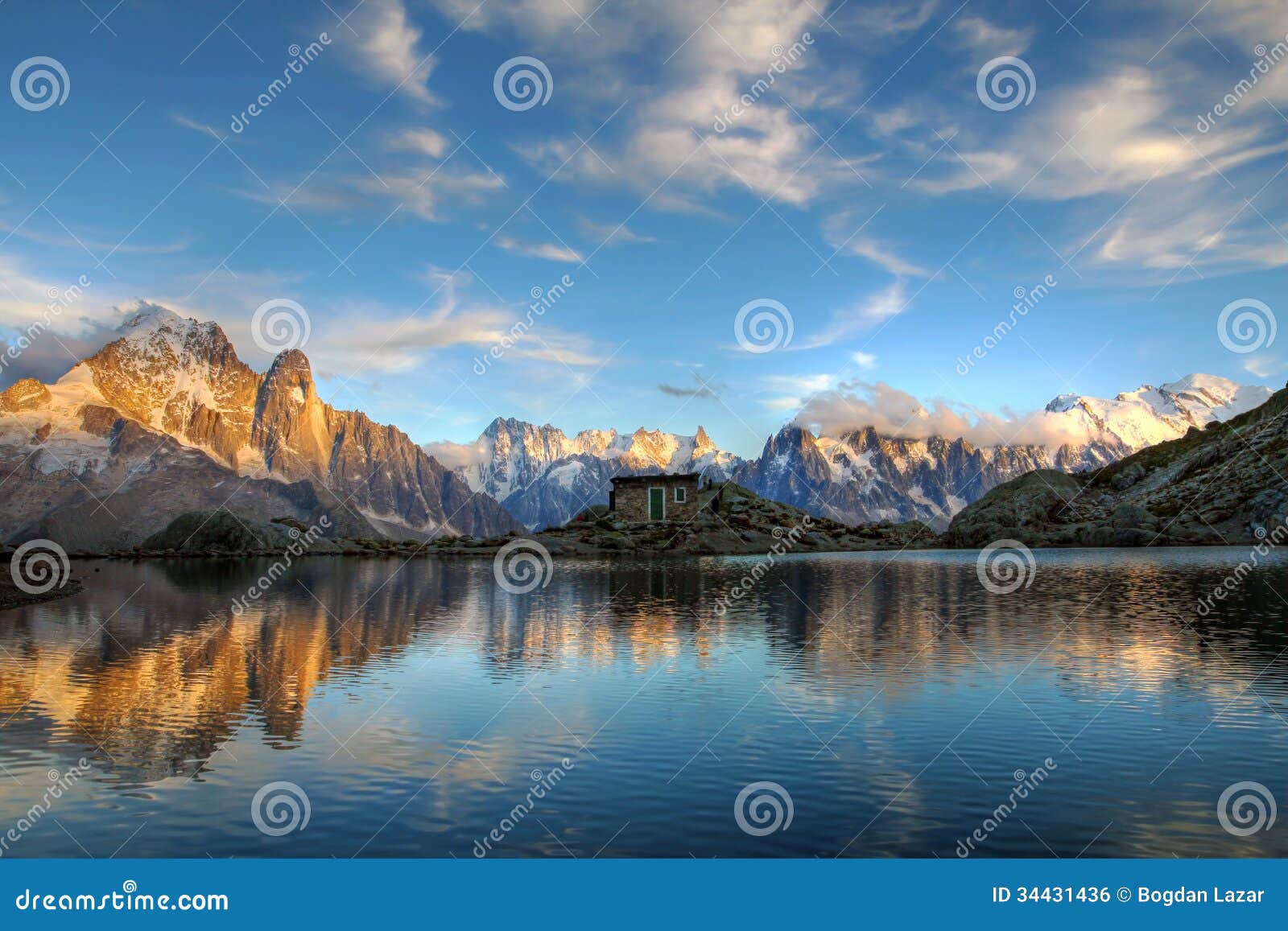 mont blanc massif, france