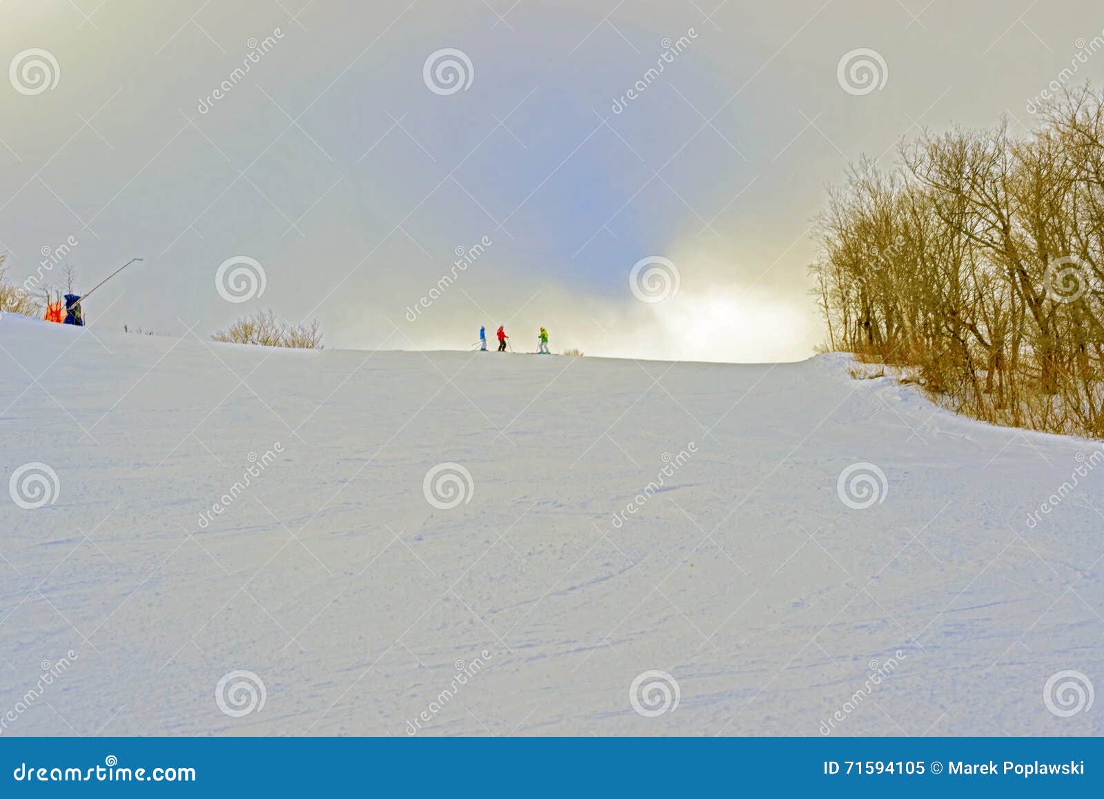 Mont Sainte Anne W Quebec, Kanada Obraz Editorial Obraz złożonej z
