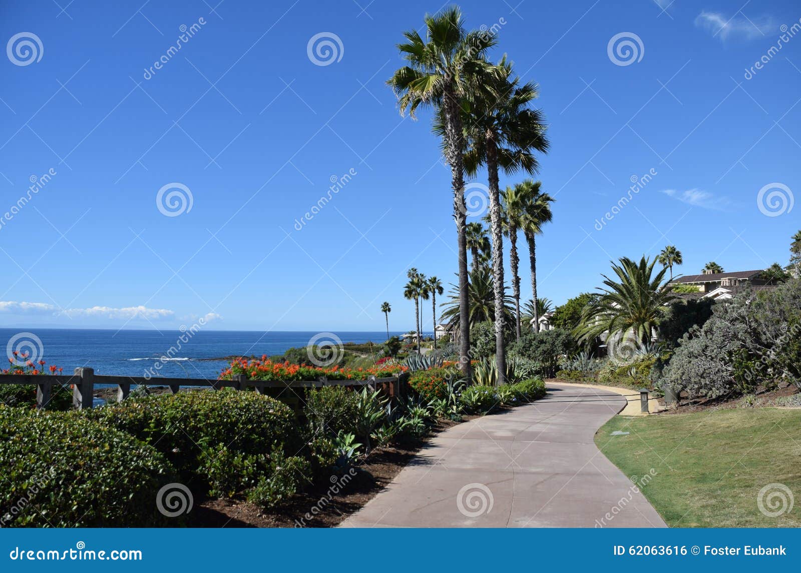 montage resort park and public access walkway in south laguna beach, california.
