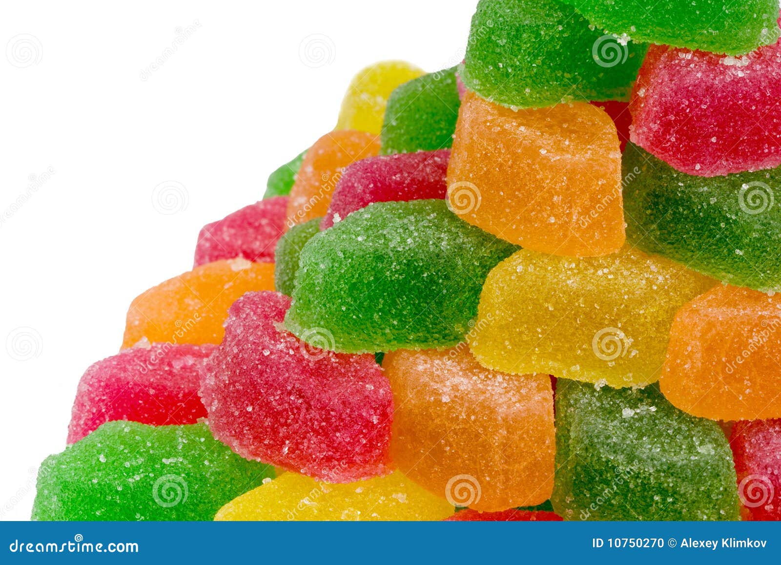 Montagne De Gelée De Fruit Photo stock Image 10750270