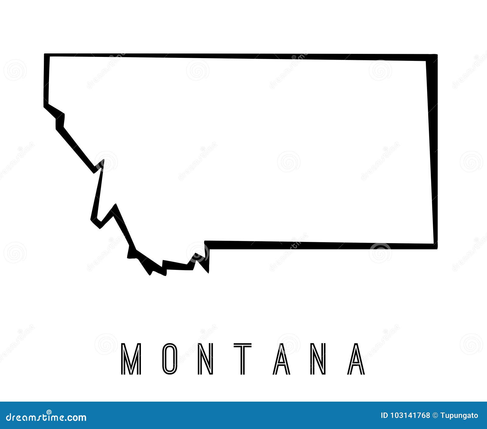 montana geometric map