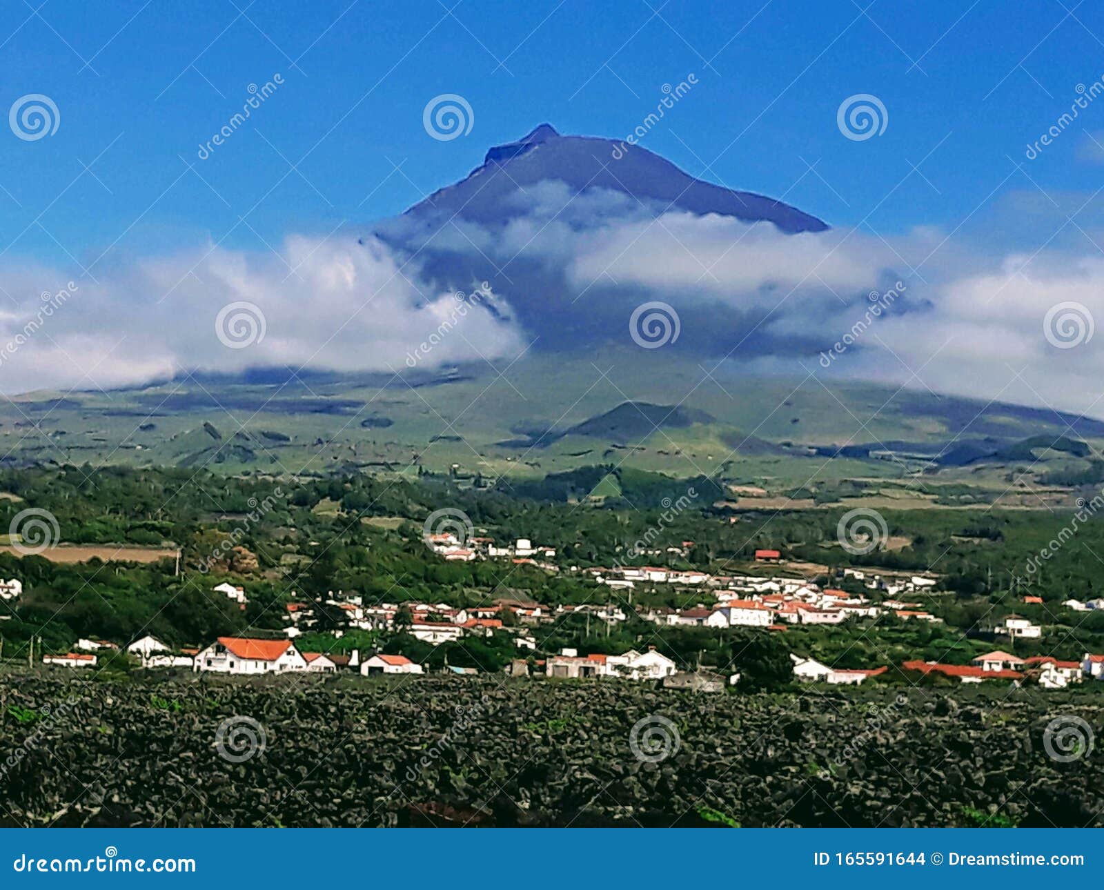 montanha ilha do pico