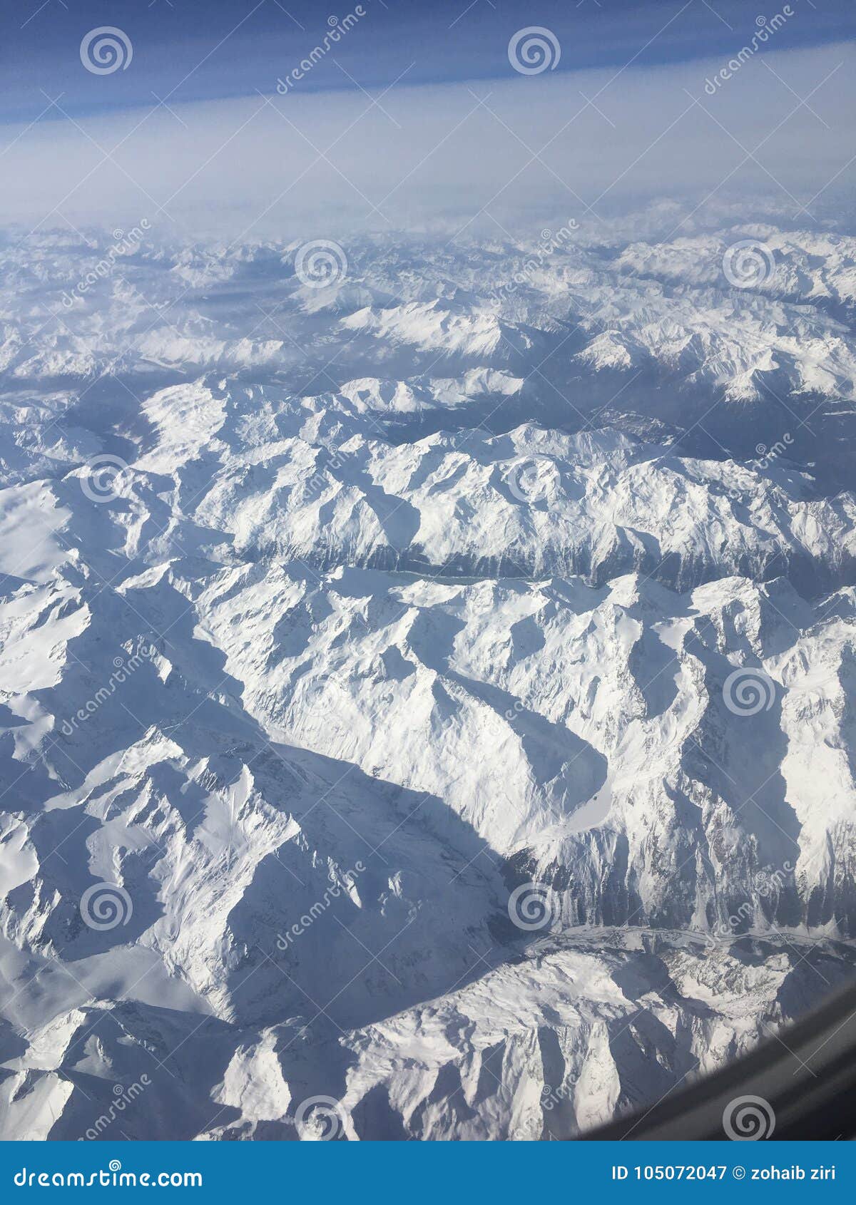 Vista das montanhas em Áustria