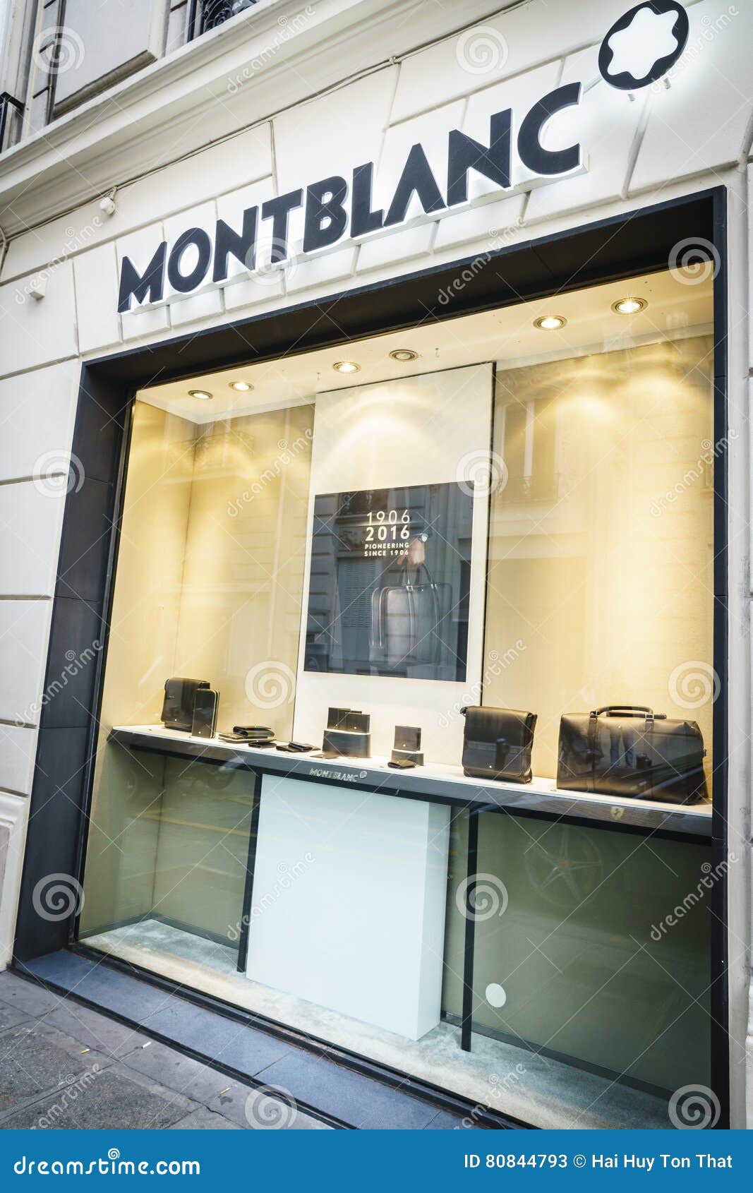 Montblanc luxury brand editorial stock photo. Image of bucherer