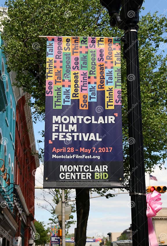 Montclair Film Festival Banner Editorial Image Image of banner, founded 91977335