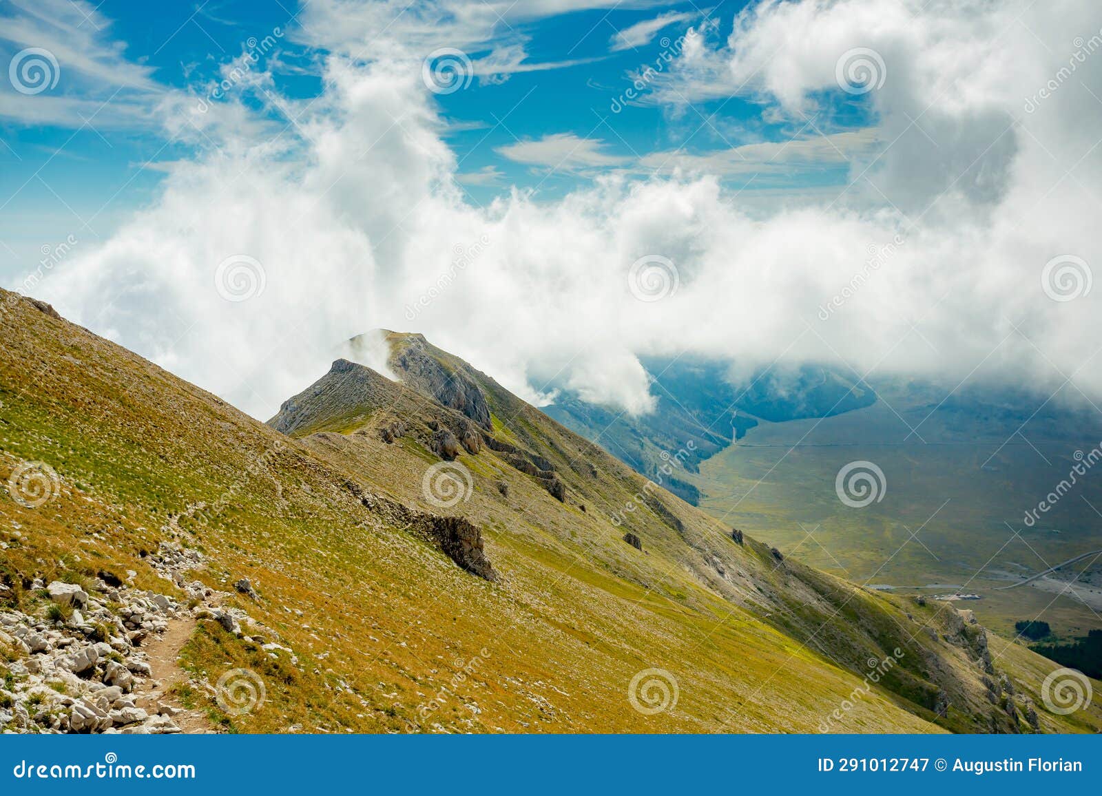 monte camicia, italy in the gran sasso national park