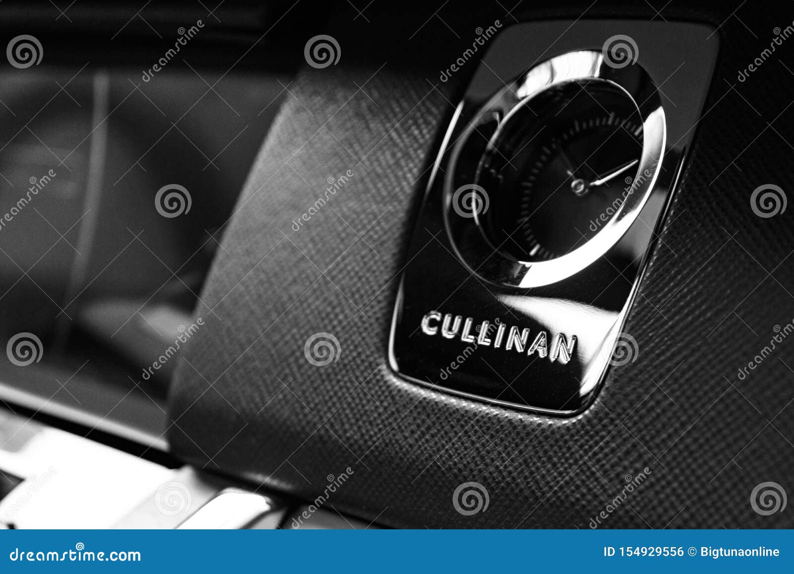 The New Rolls Royce Cullinan Logo In Black And White