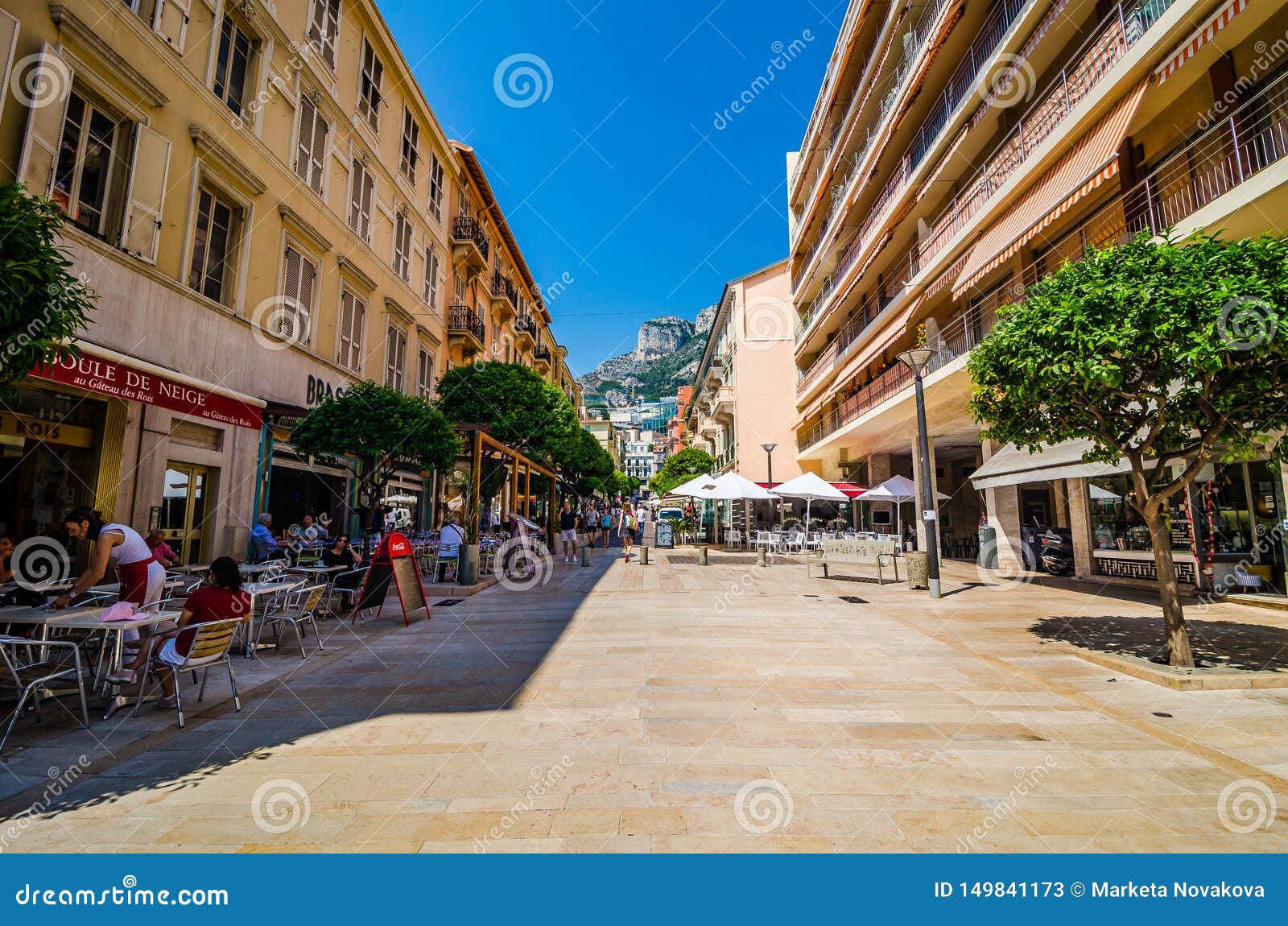 Monte Carlo Monaco June 21 18 Promenade With Restaurants Editorial Stock Photo Image Of Mediterranean City Monte Carlo Monaco June 21 18 Promenade With Restaurants Editorial Stock Photo Image Of Mediterranean City