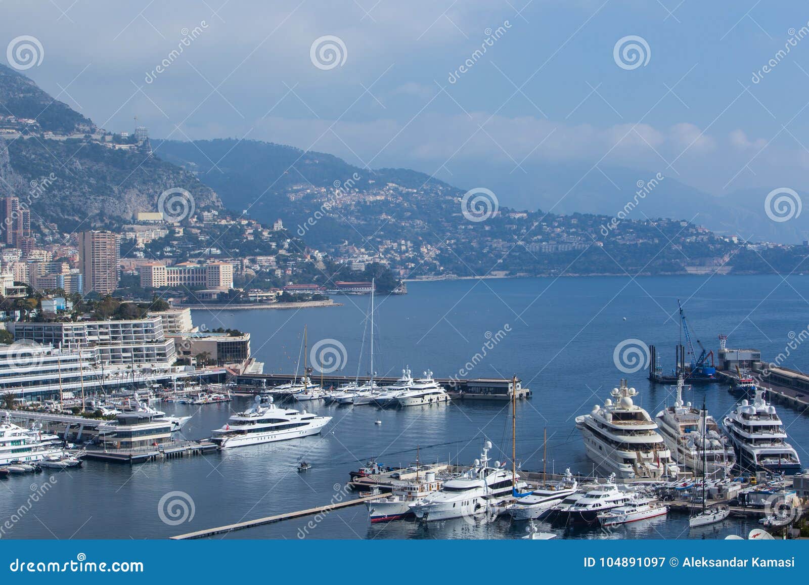 Monte Carlo - Principato Di Monaco, Riviera Francese Fotografia ...