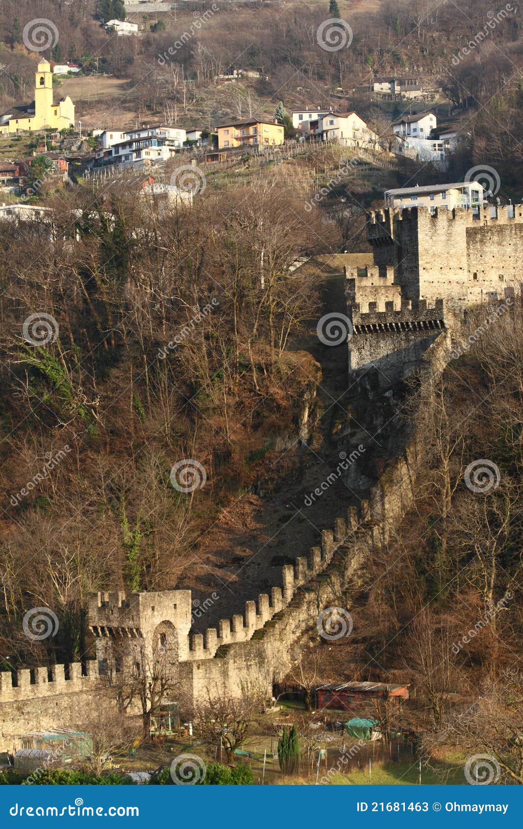 montebello castle of bellinzona