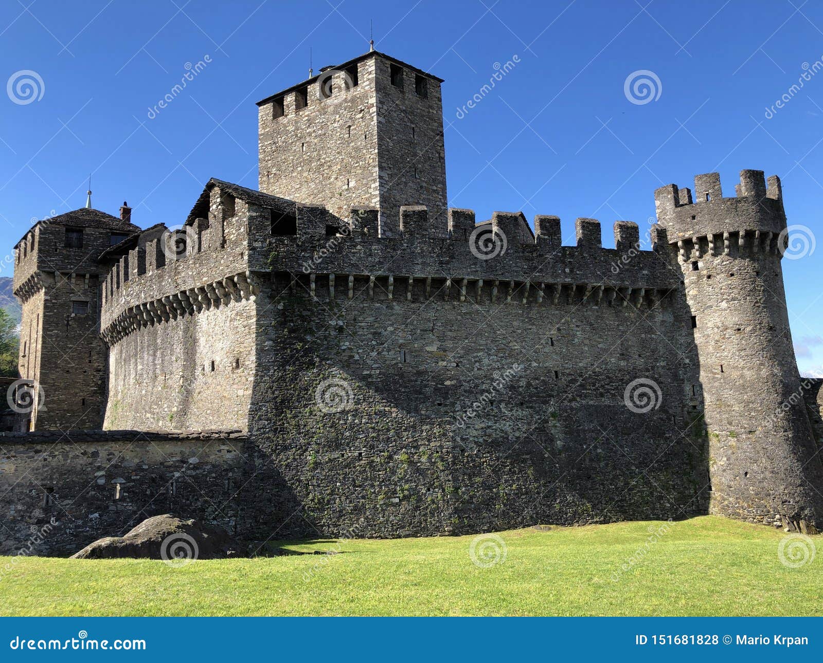 montebello castle or castello di montebello or burg montebello the castles of bellinzona