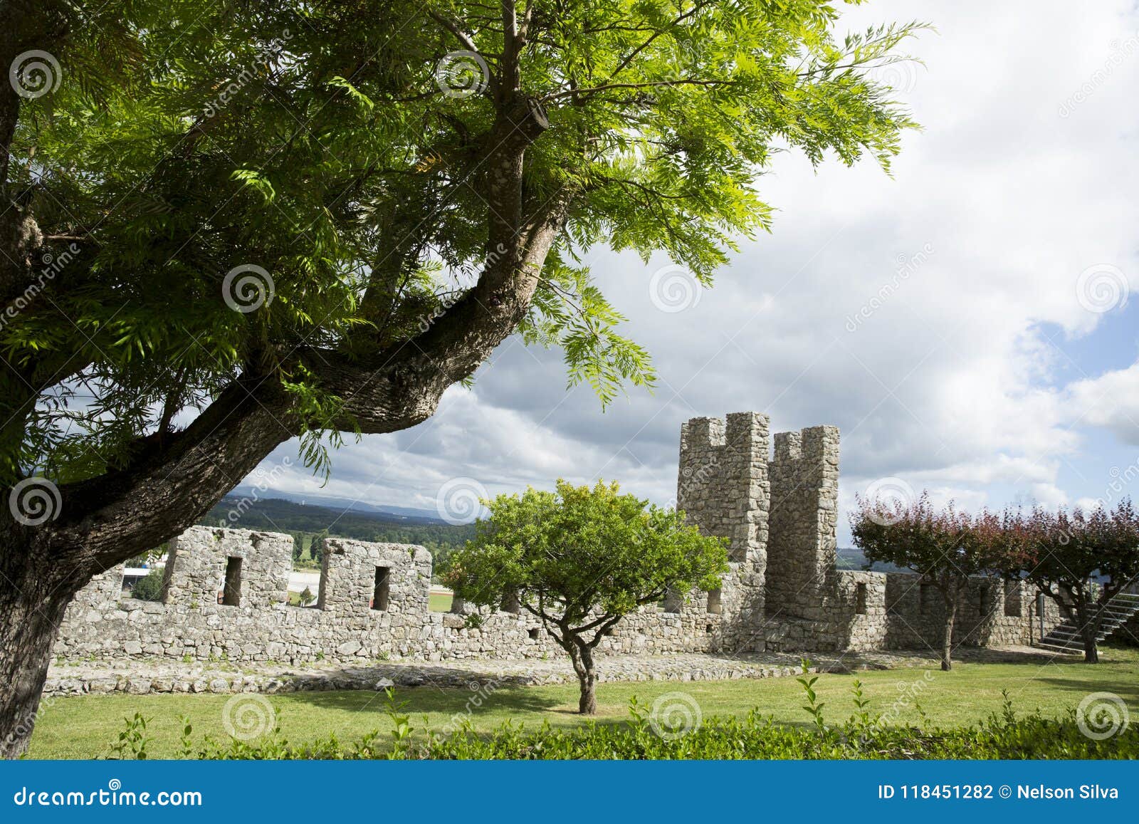 montemor-o-velho castle, in portugal