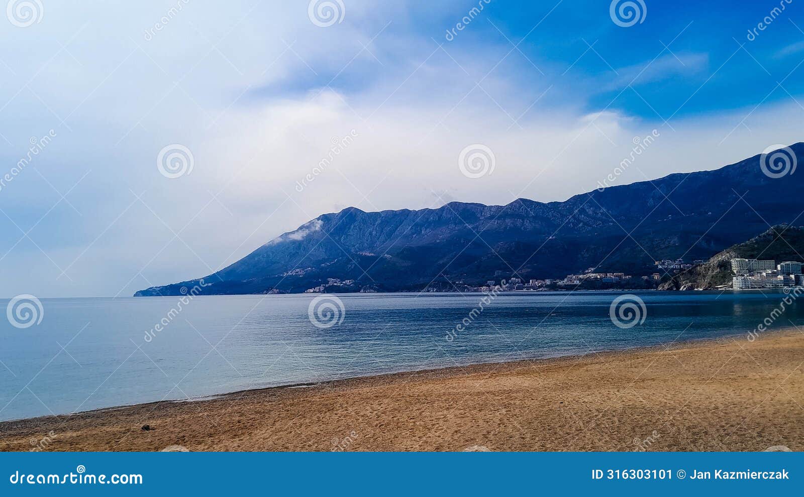 montenegrin coast in budva