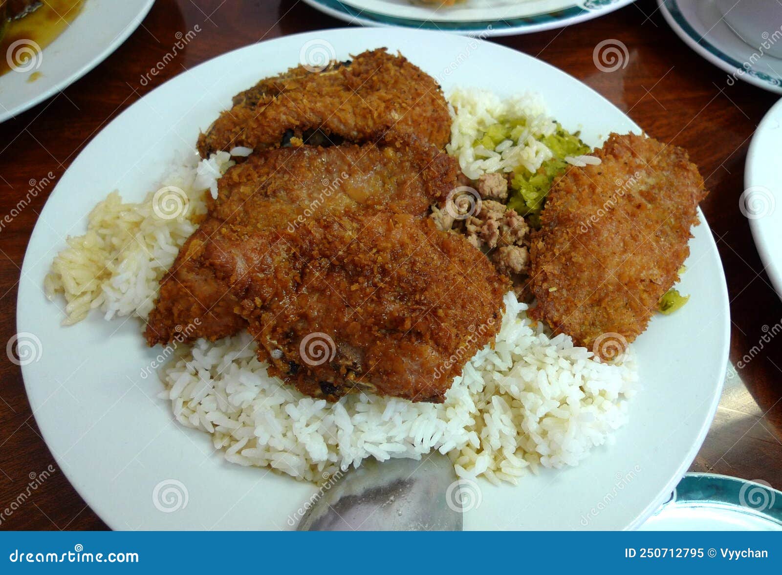 Monterey Park USA Los Angeles LA Taiwanese Cuisine Fried Pork Chop Rice