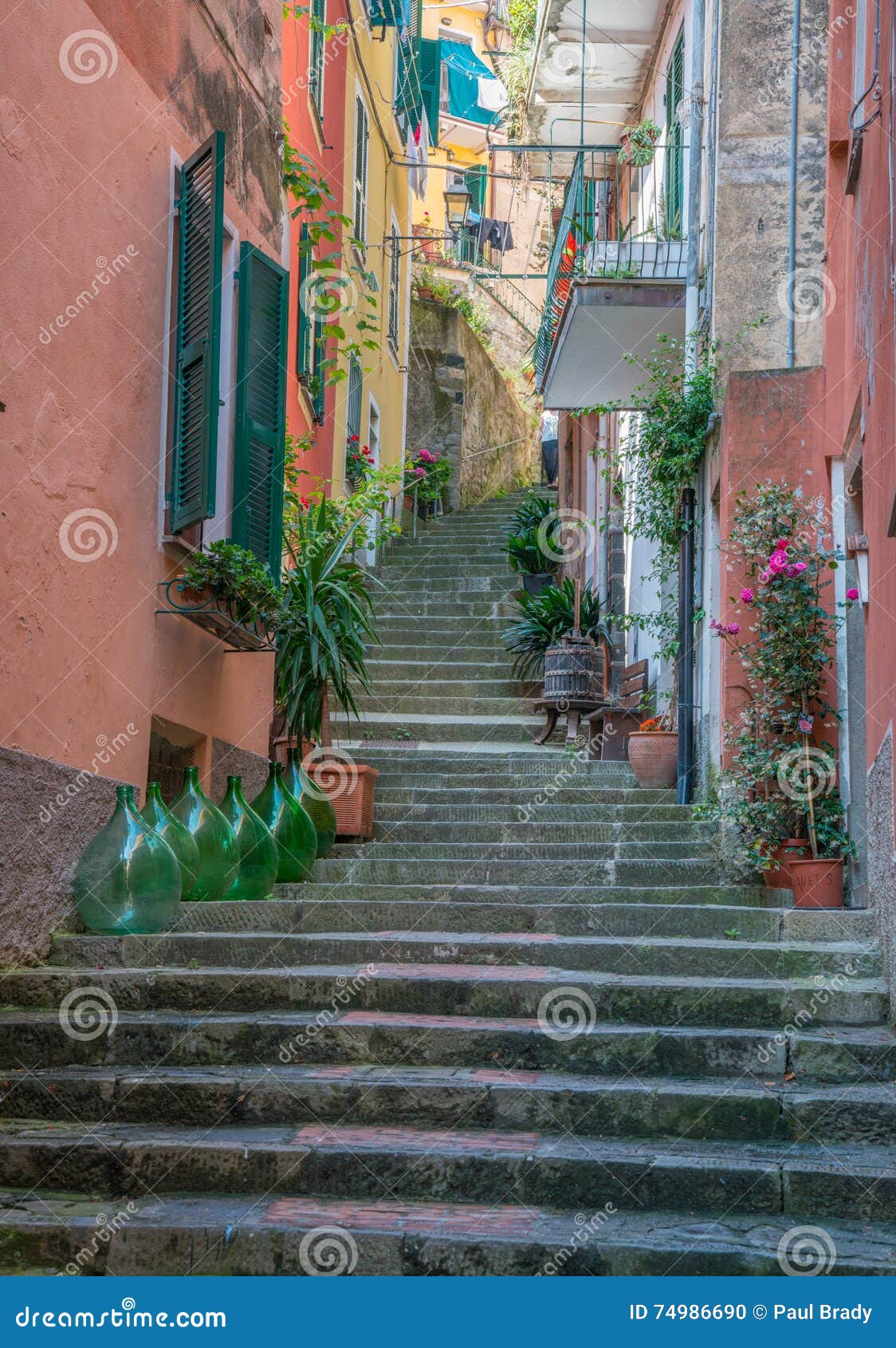 Monterosso, Italy stock photo. Image of terre, house 74986690