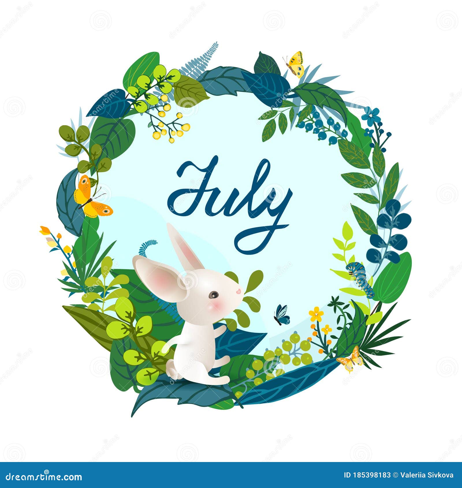 july summer background