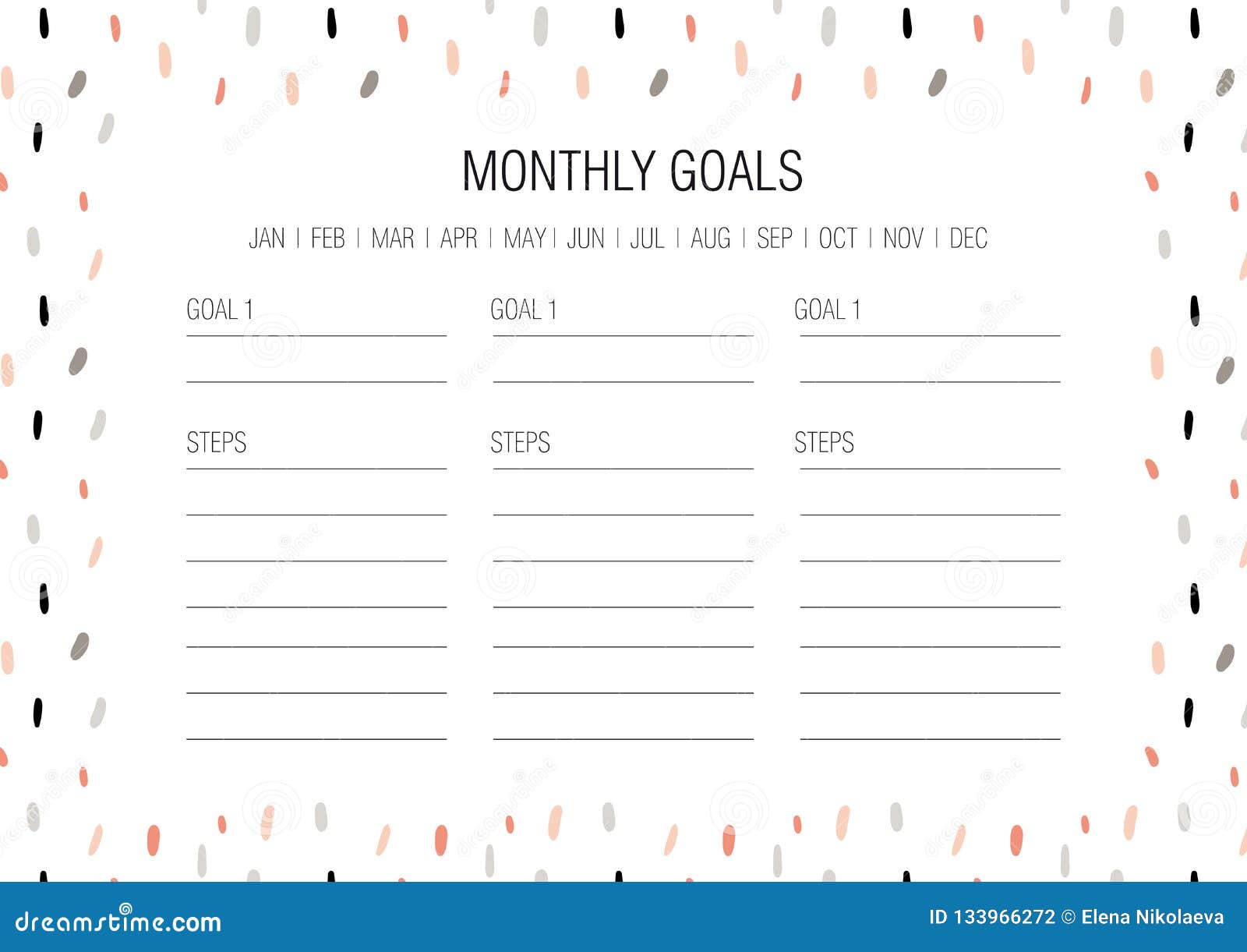 Goal Setting Templates And Goal Planners Download Pdf