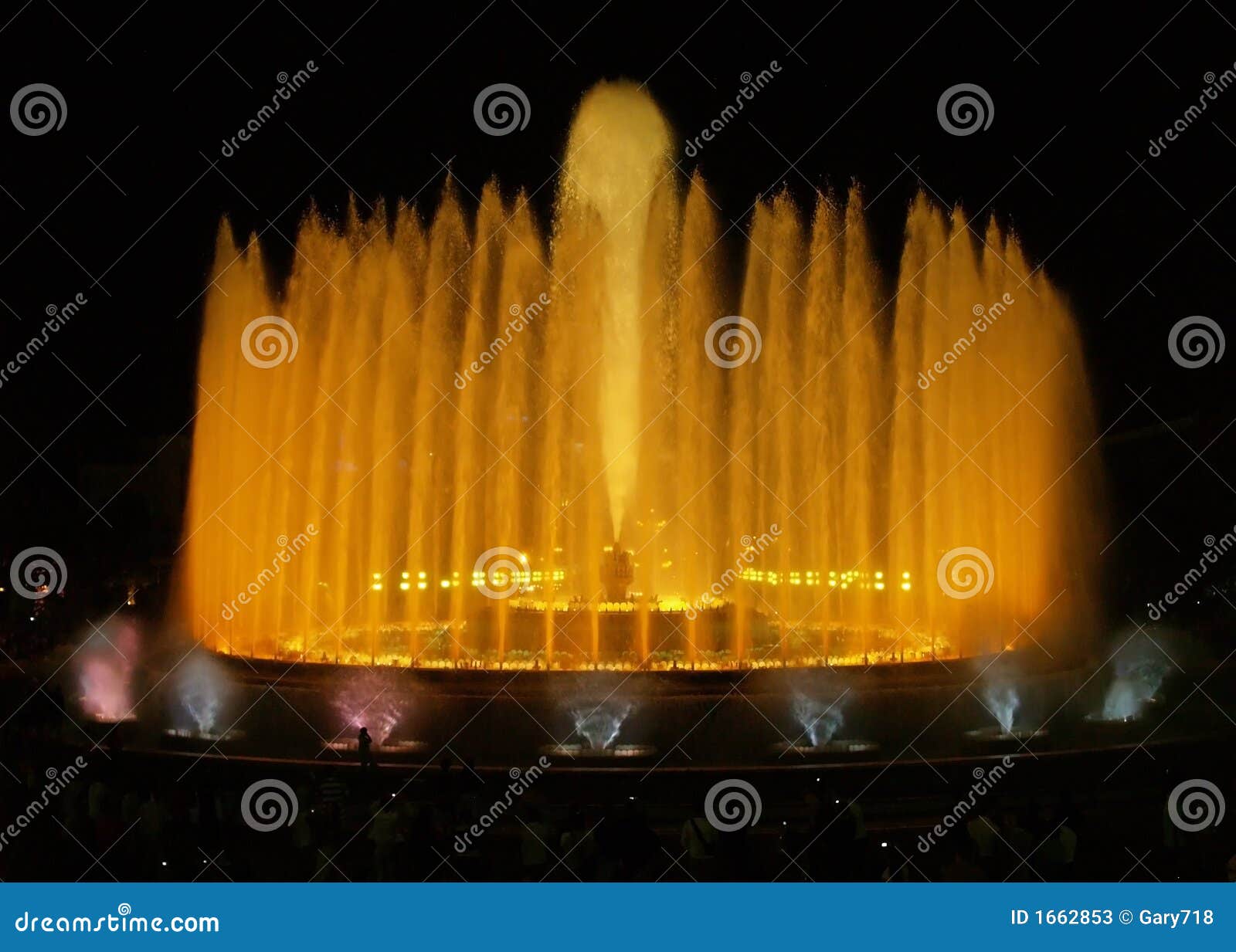 montjuic (magic) fountain in barcelona #6