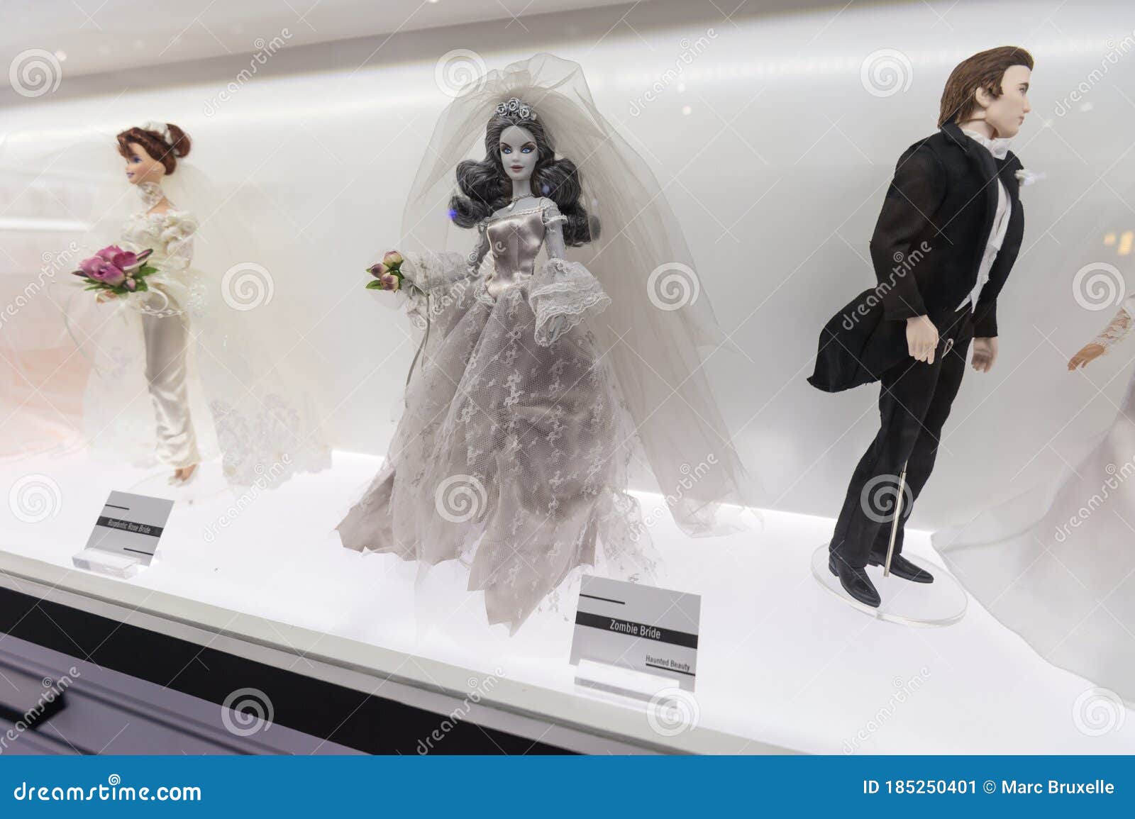 Udvalg Henholdsvis Skinne Barbie Museum in Montreal editorial photo. Image of marriage - 185250401