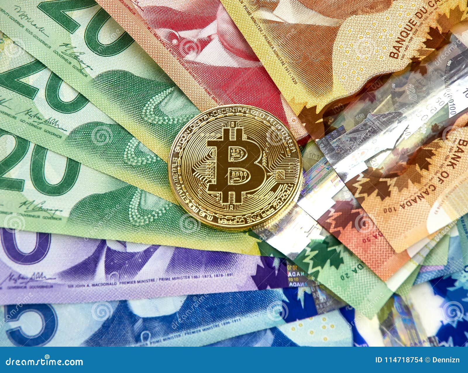 what is bitcoin worth today in canadian dollars