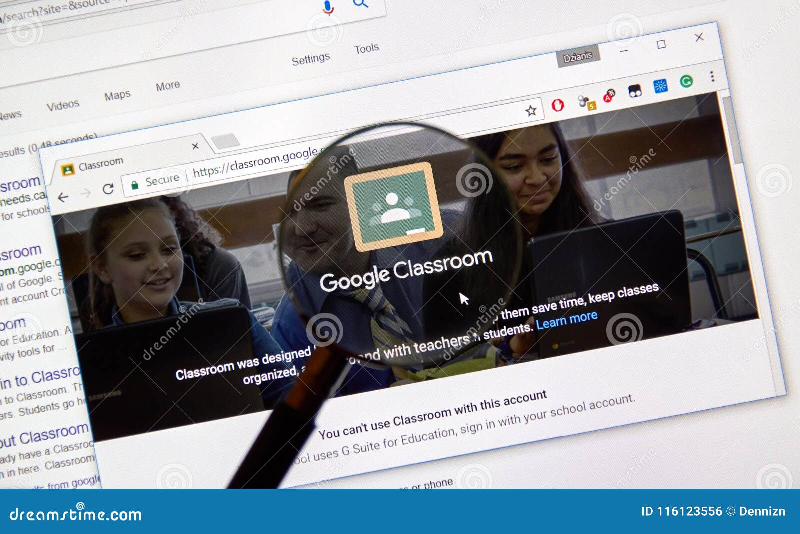 Google Adsense Mobile Application Editorial Photo Image