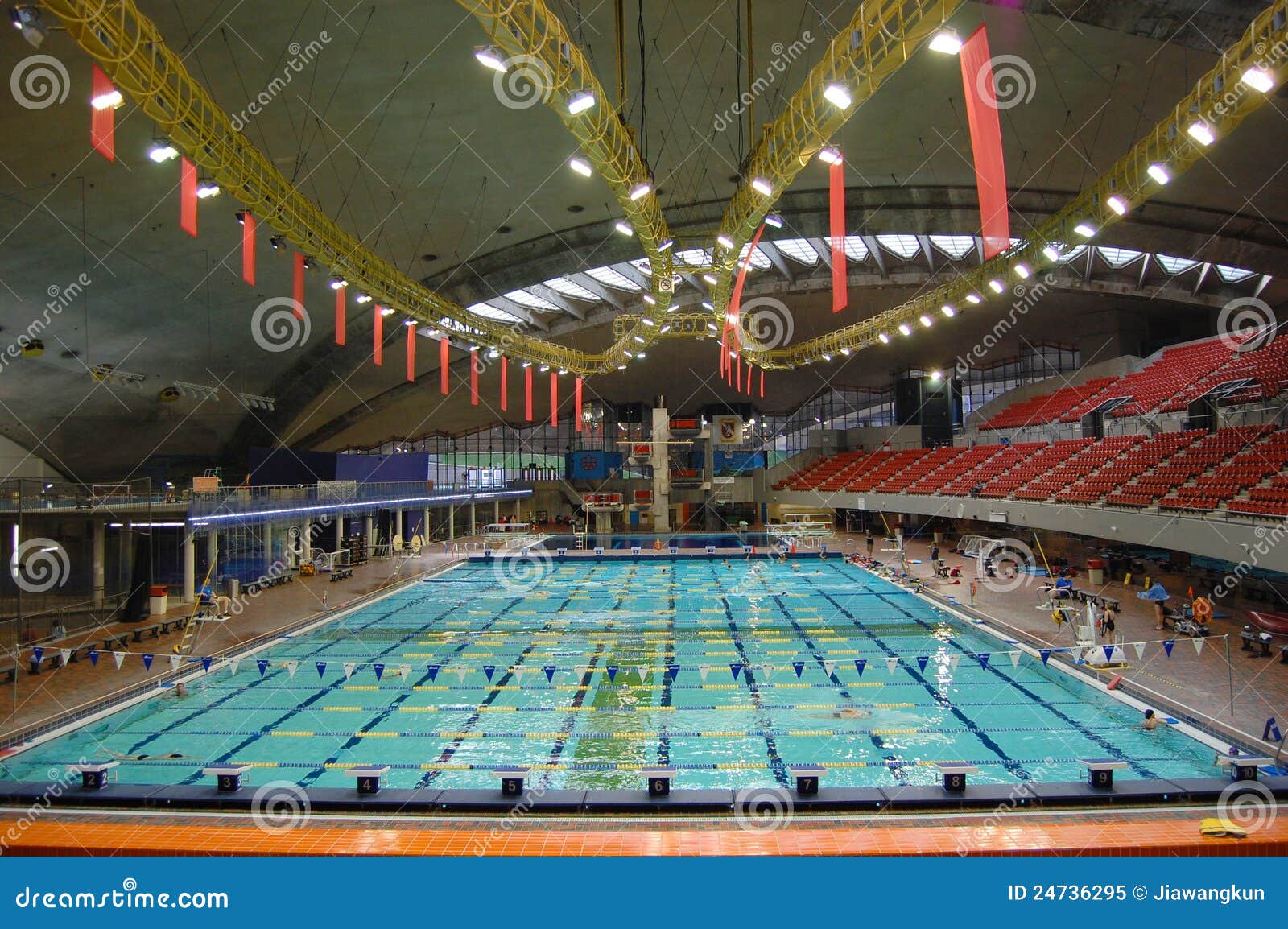 Montreal Olympic Park, Montreal, Canada Editorial Image Image of