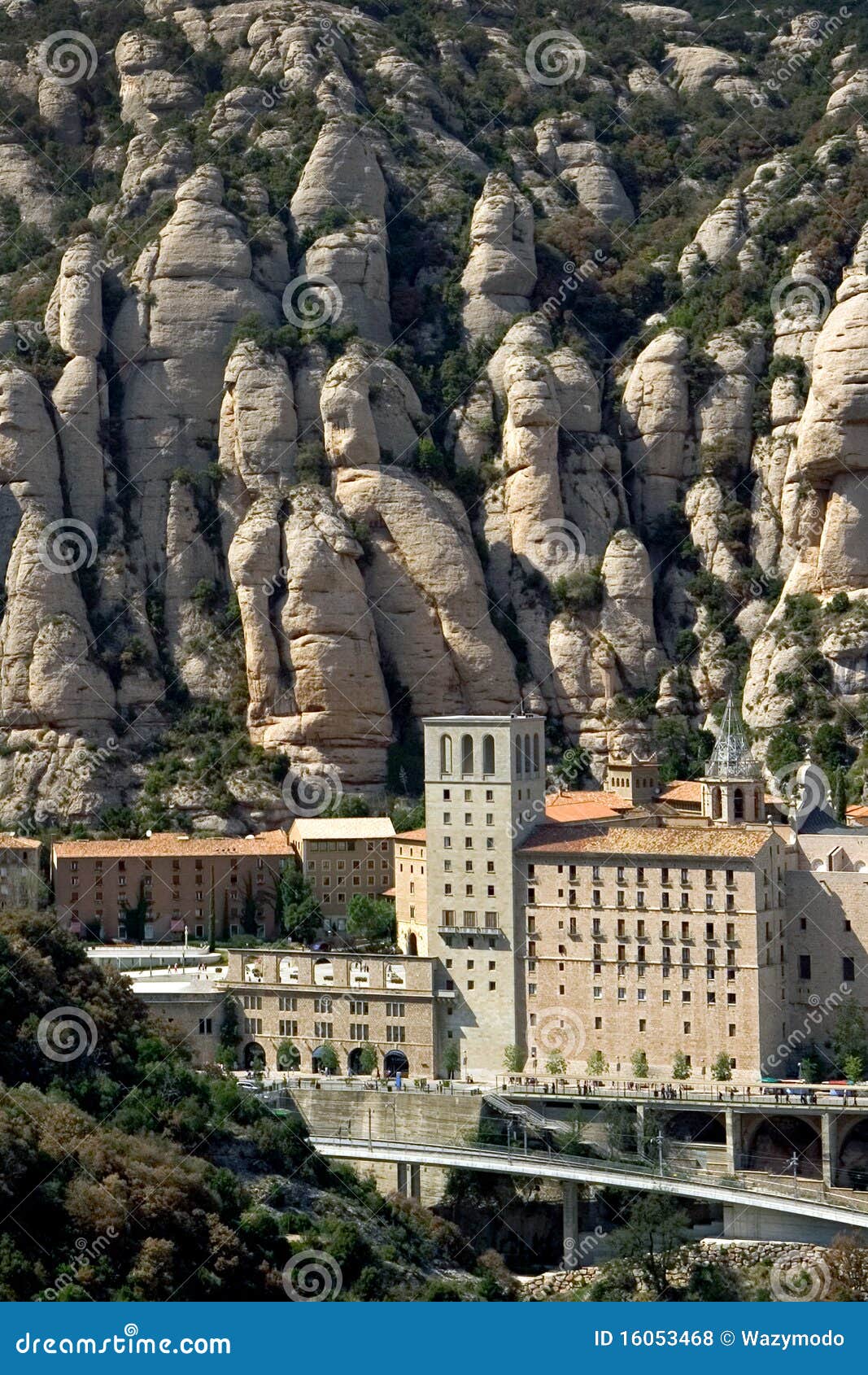Montserrat em Spain foto de stock. Imagem de destino - 16053468