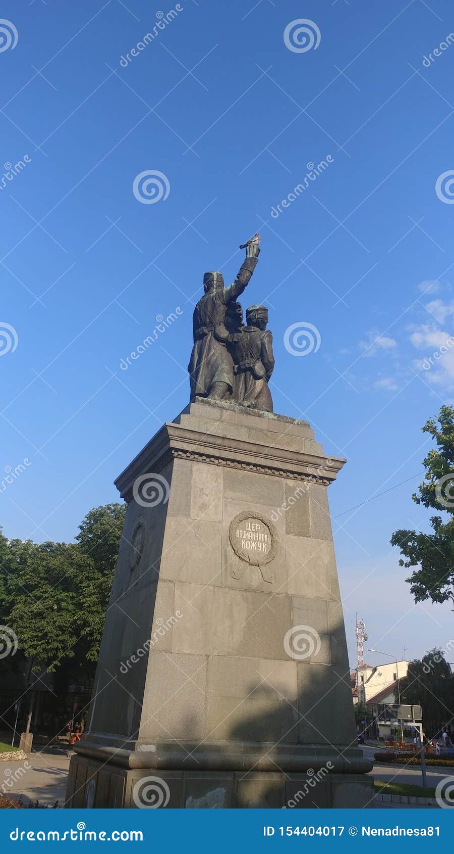 monument of historic battle of cer