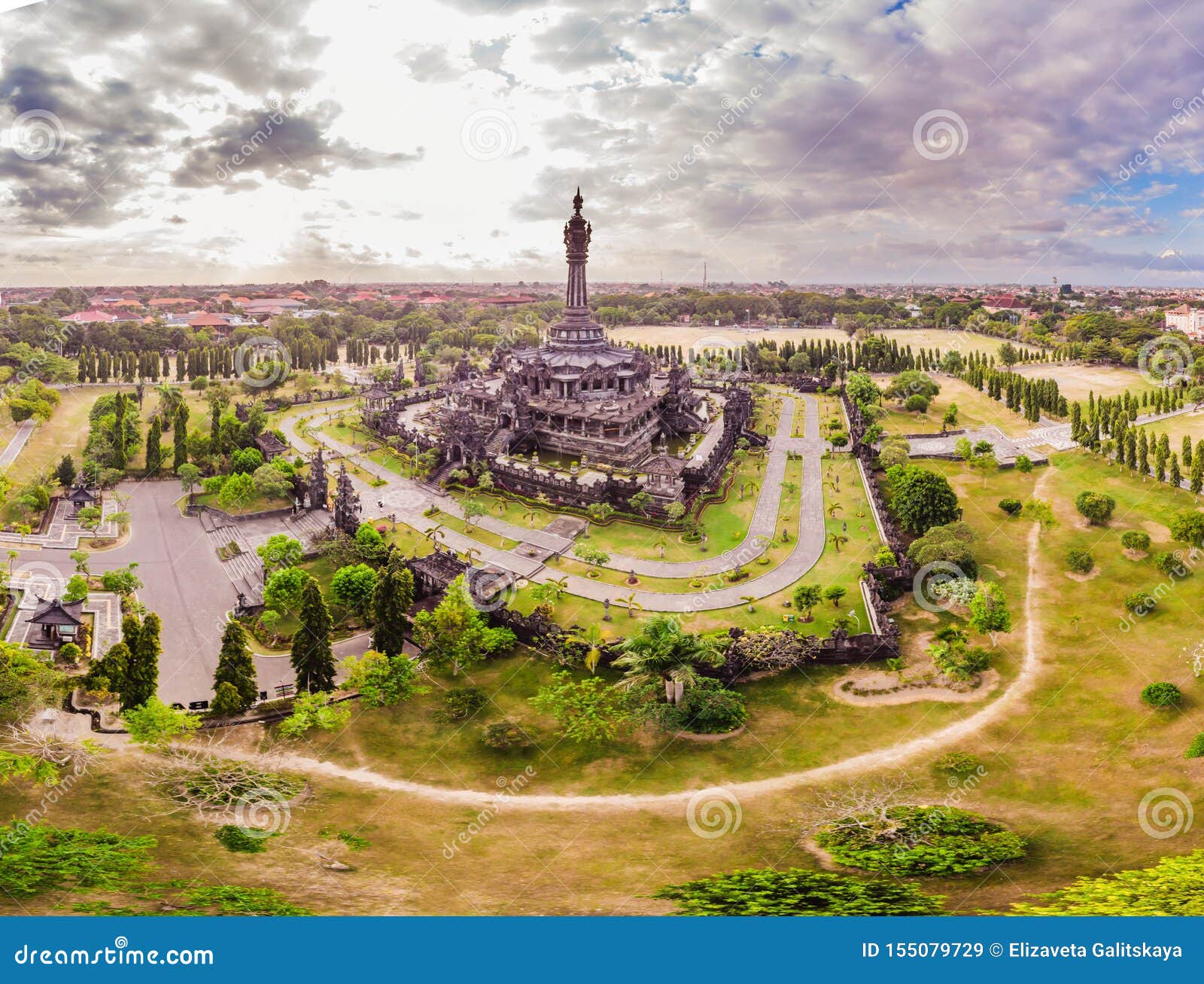 Monument oder Monumen Perjuangan Rakyat Bali, Denpasar, Bali, Indonesien Bajra Sandhi