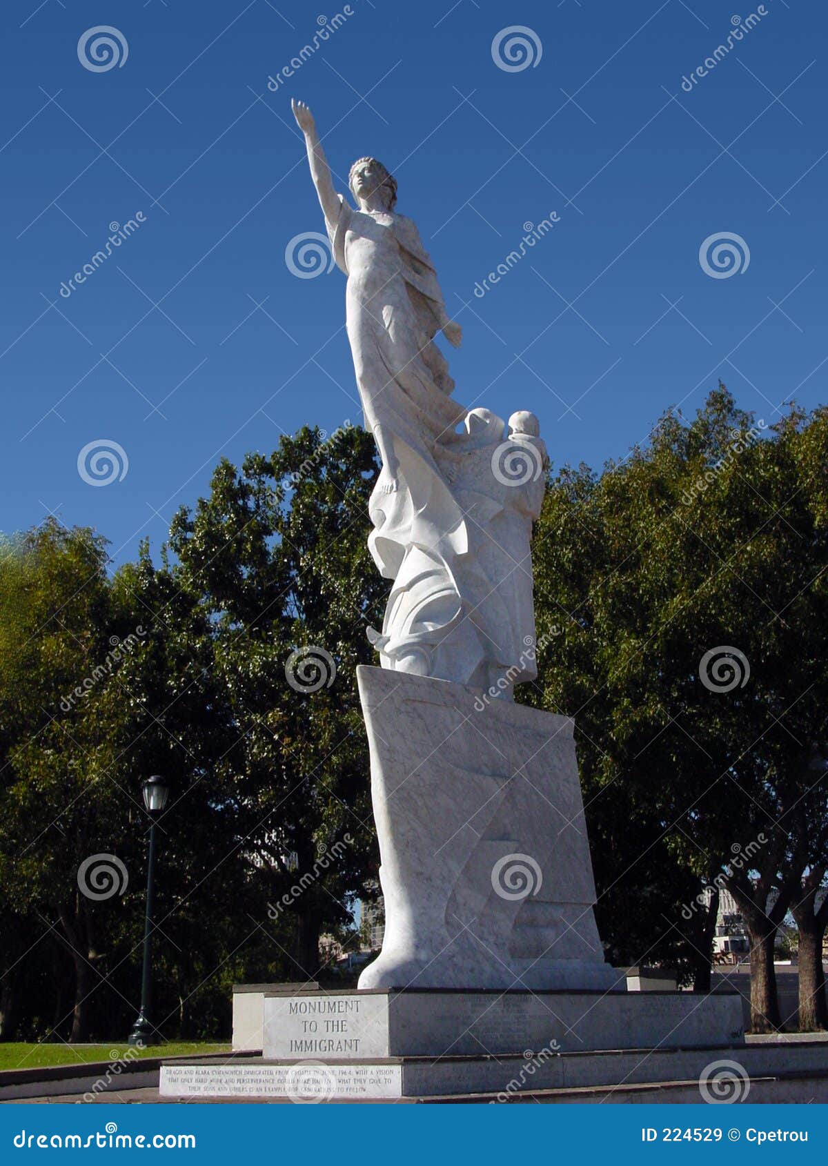 monument to the immigrant