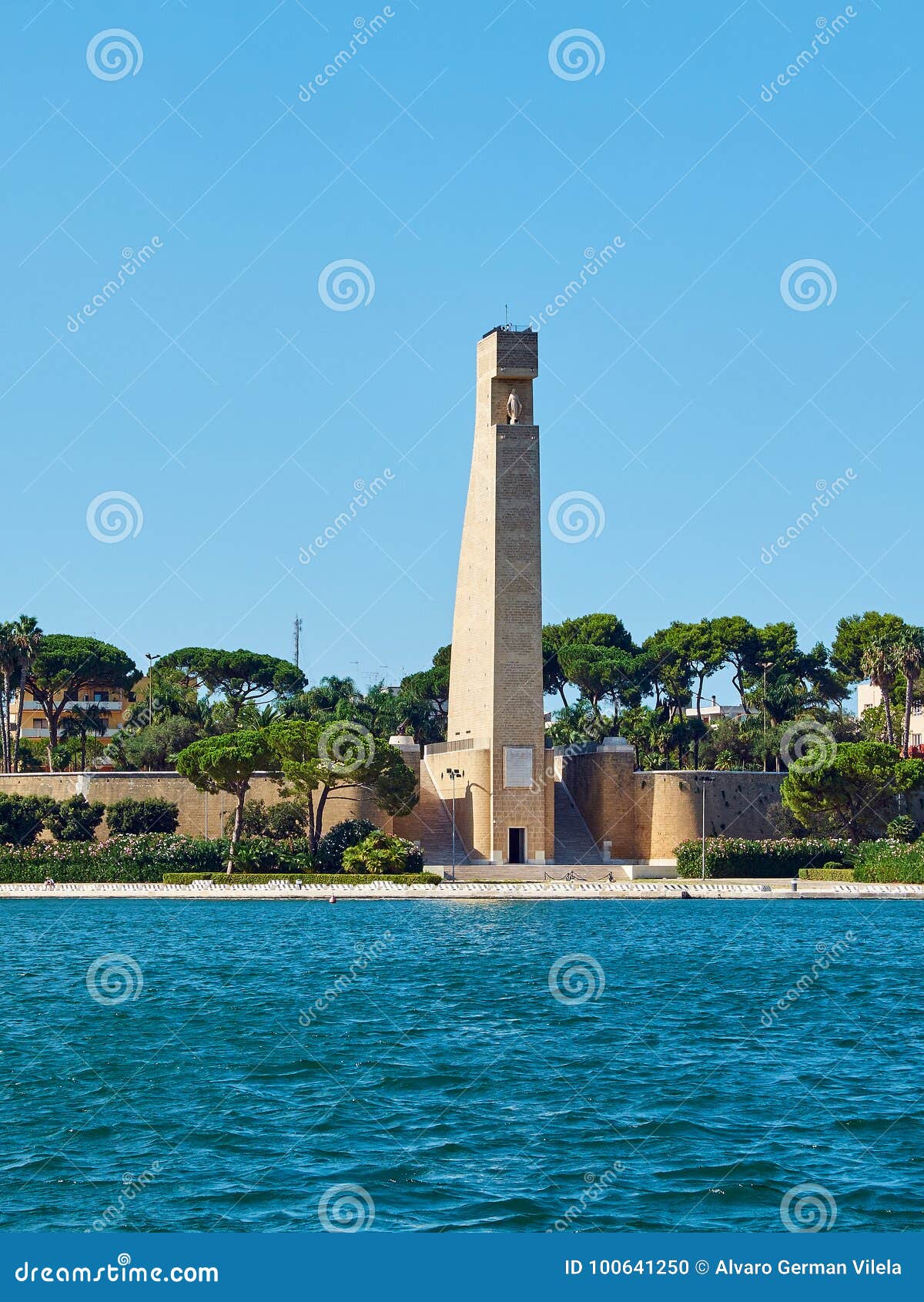 monument to italian sailors. brindisi.