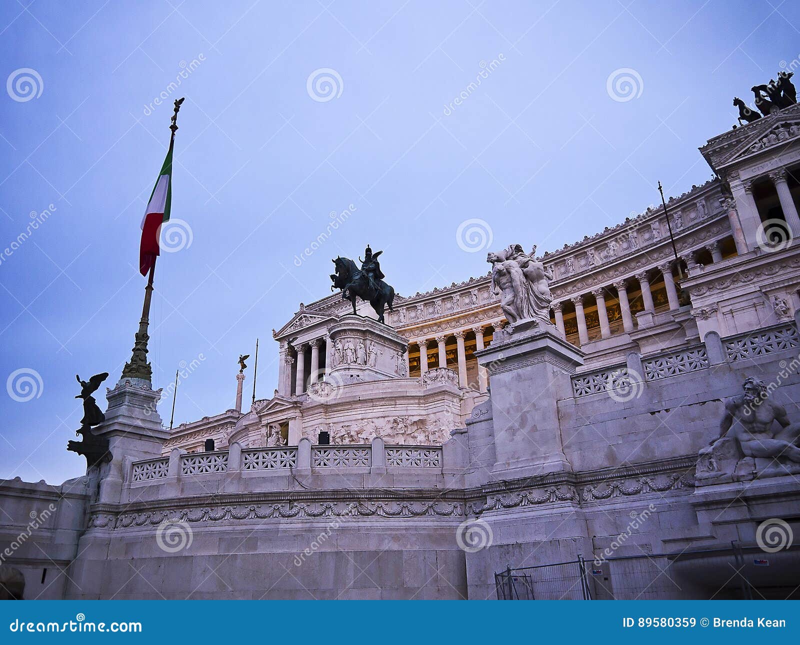 The Monument  To King Vittorio Emanuel Known As The Wedding  