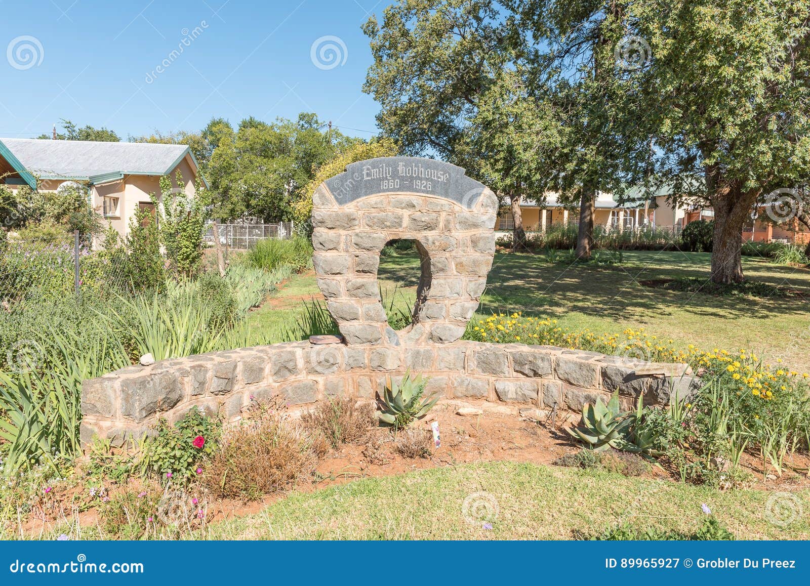 Monumento De Emily Hobhouse Em Philippolis Fotografia Editorial