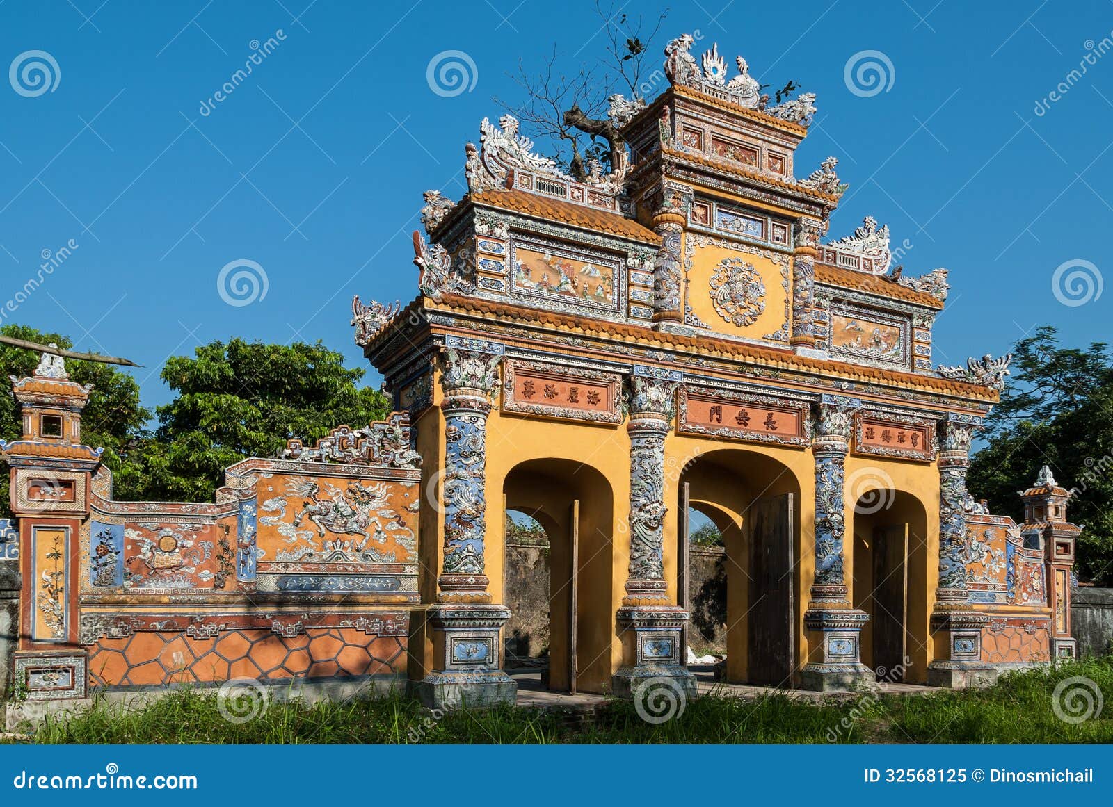 monuments of hue, vietnam