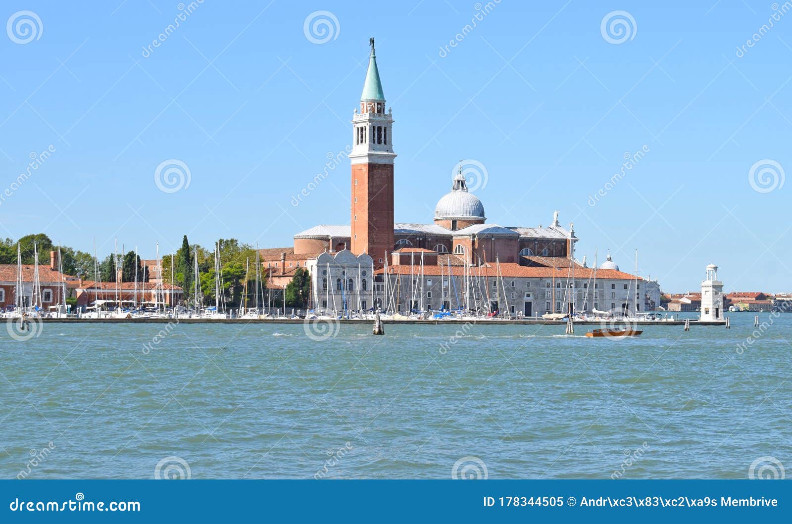 Monuments in Venice Italy stock image. Image of venice 178344505