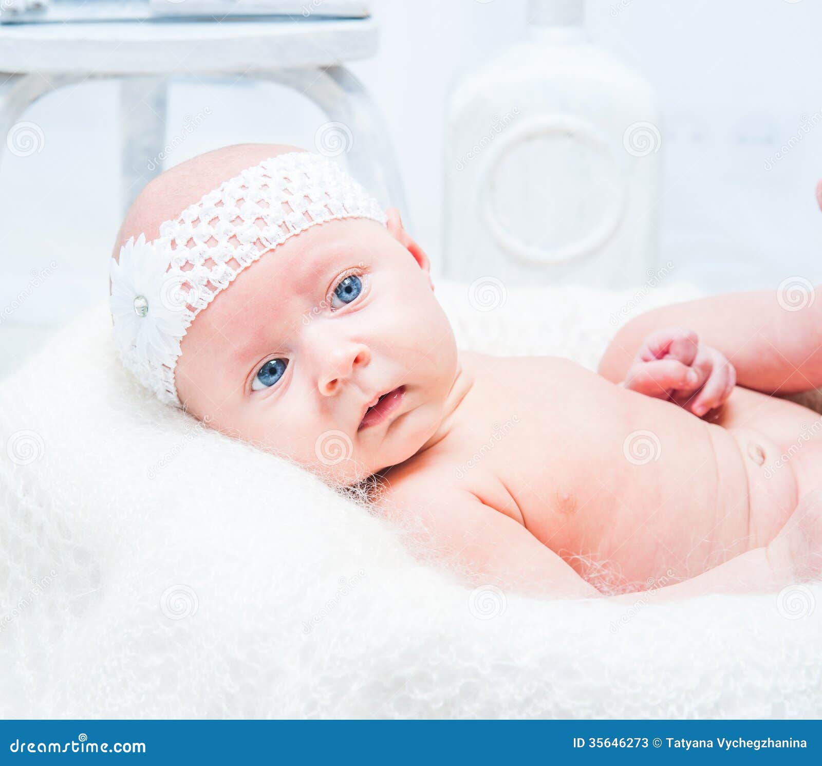 Mooie baby stock afbeelding. Image of zorg, onschuld 35646273