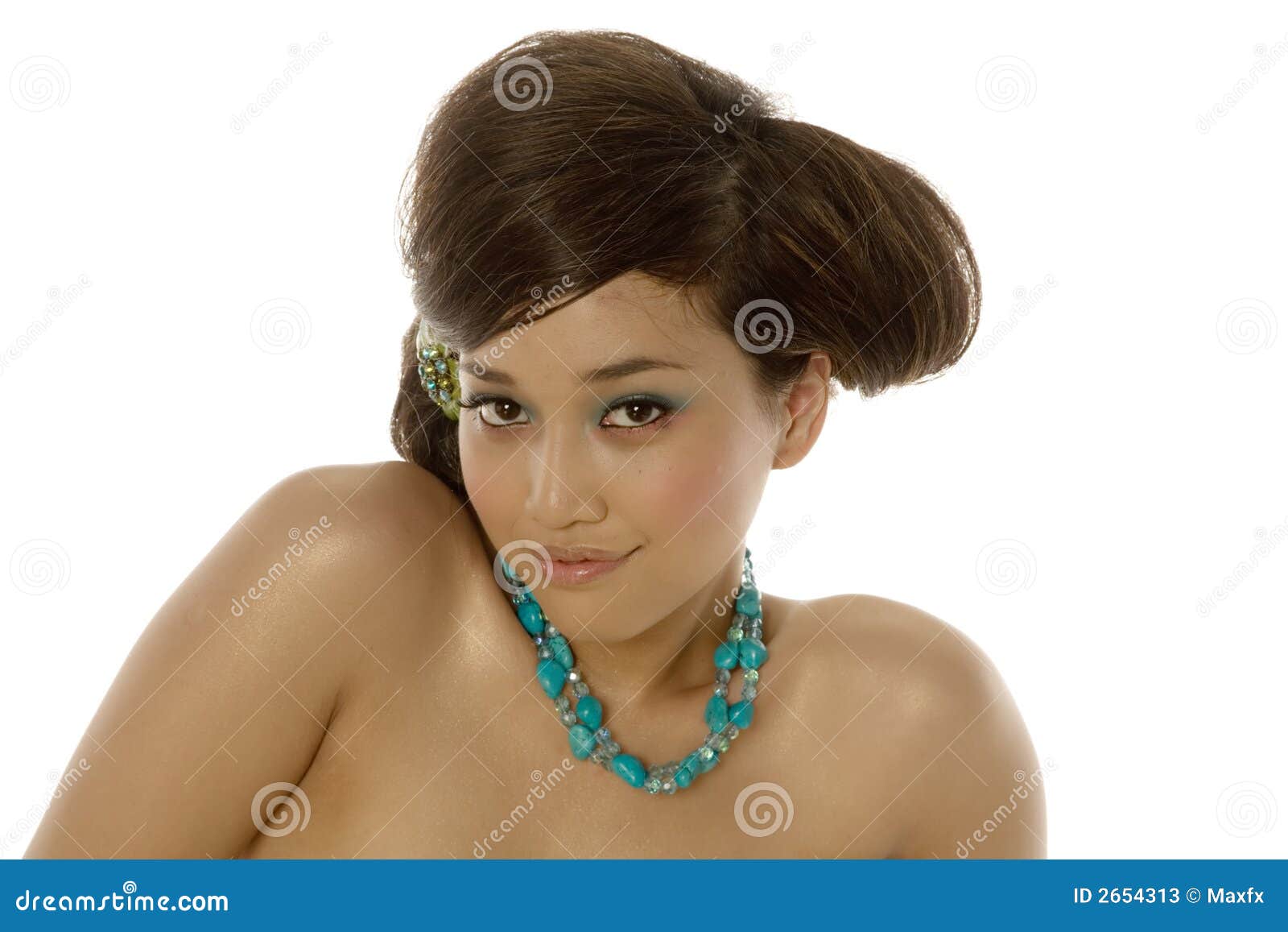 Mooie jonge vrouw. Mooi jong Aziatisch vrouwenportret