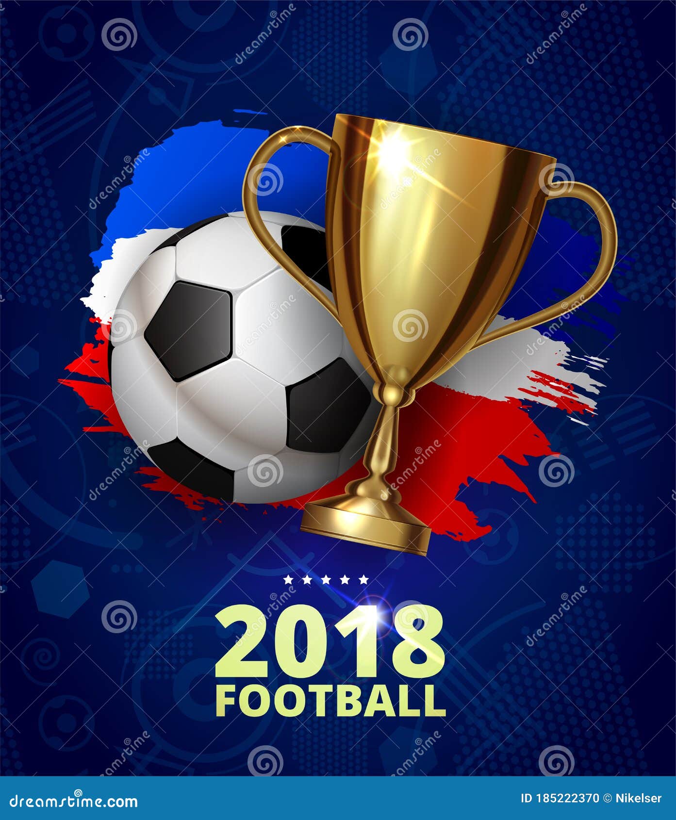 Begrip toernooi armoede Mooie Ontwerpsjabloon Voor Voetbal 2018 Wereldkampioen Voetbal Voetbal  Voetbal , Voetbalcompetitie Liga. Voetballogo Met Vector Illustratie -  Illustration of europa, doel: 185222370