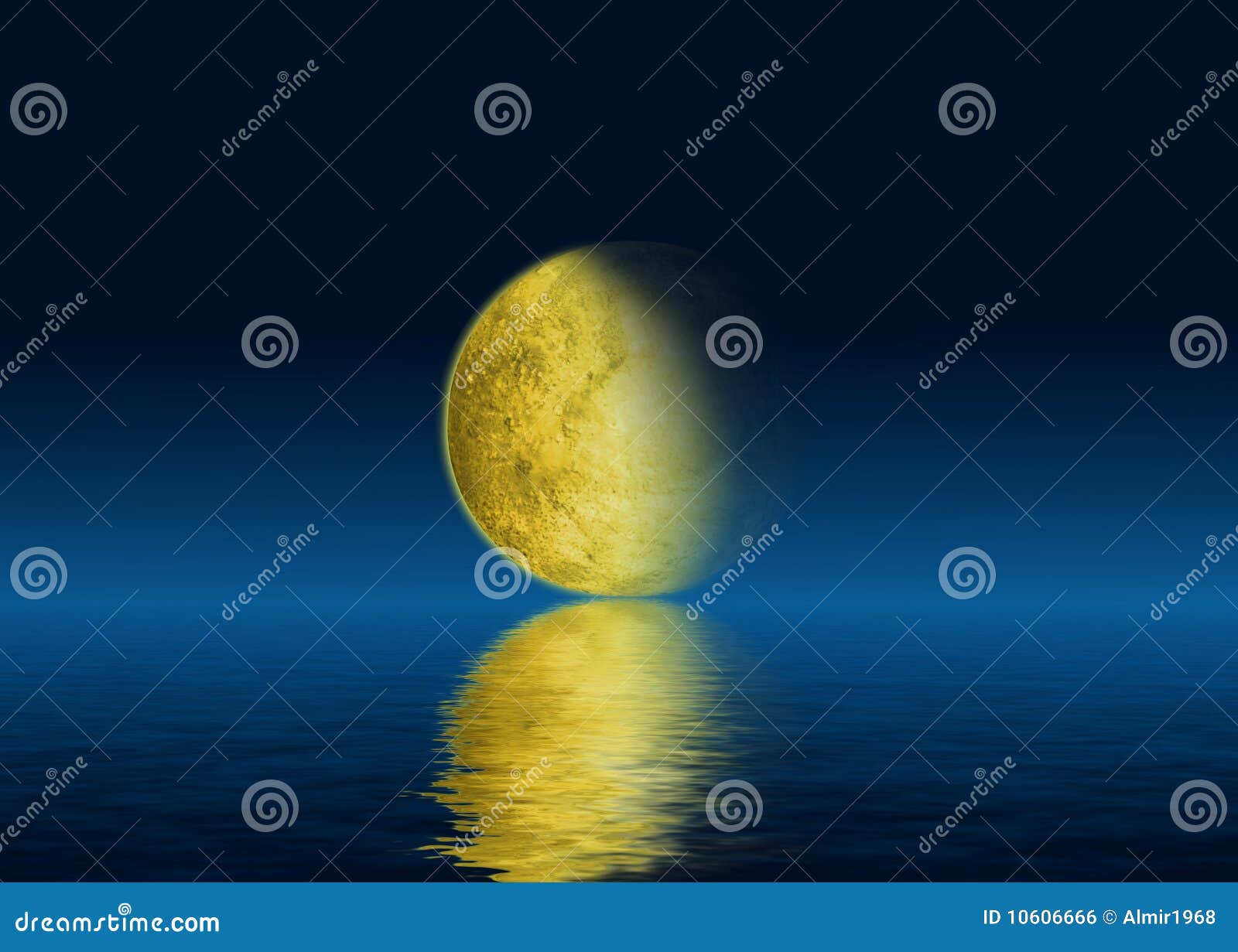Moon stock illustration. Illustration of object, astro - 10606666