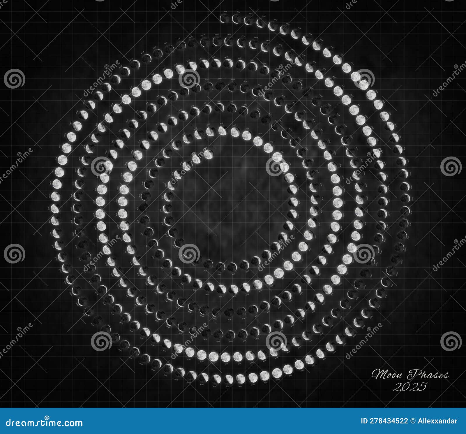 moon-calendar-2025-spiral-moon-phases-stock-photo-image-of-calendar-2025-278434522