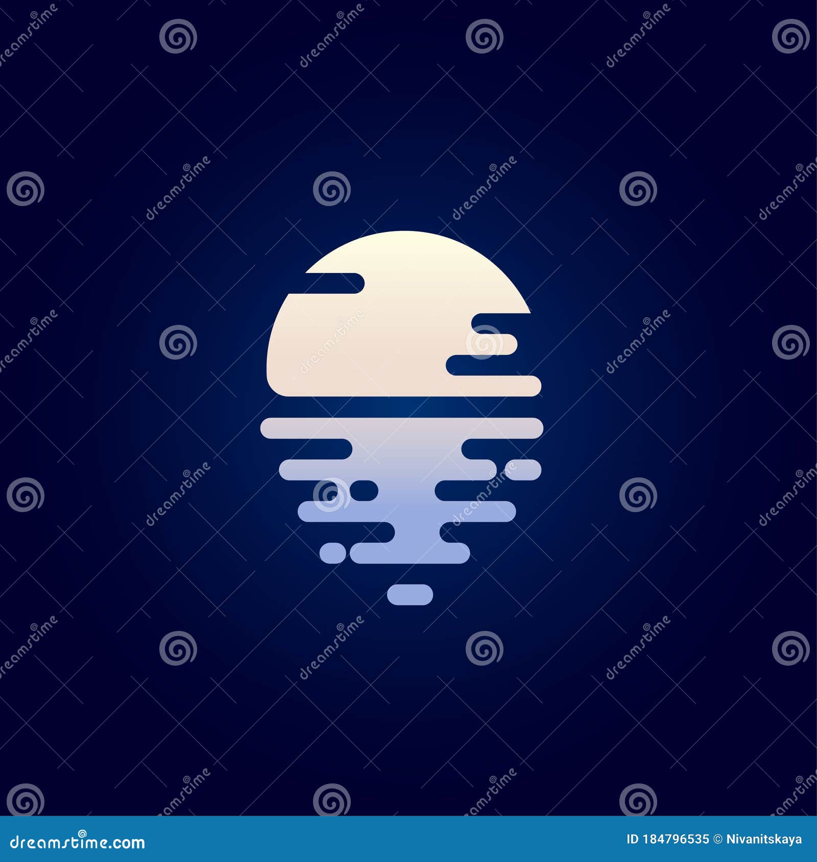 Moon Generic Flat icon