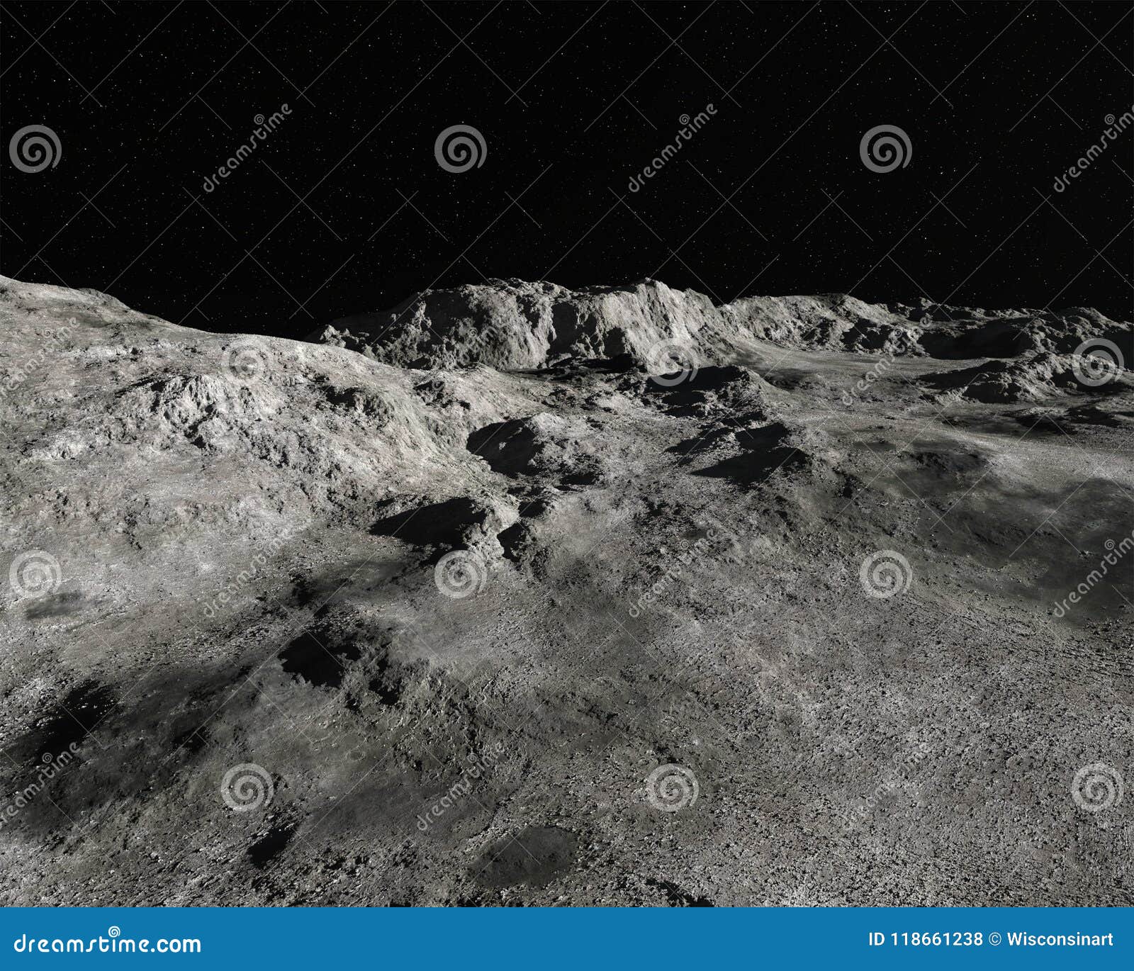 moon lunar landscape rocky background