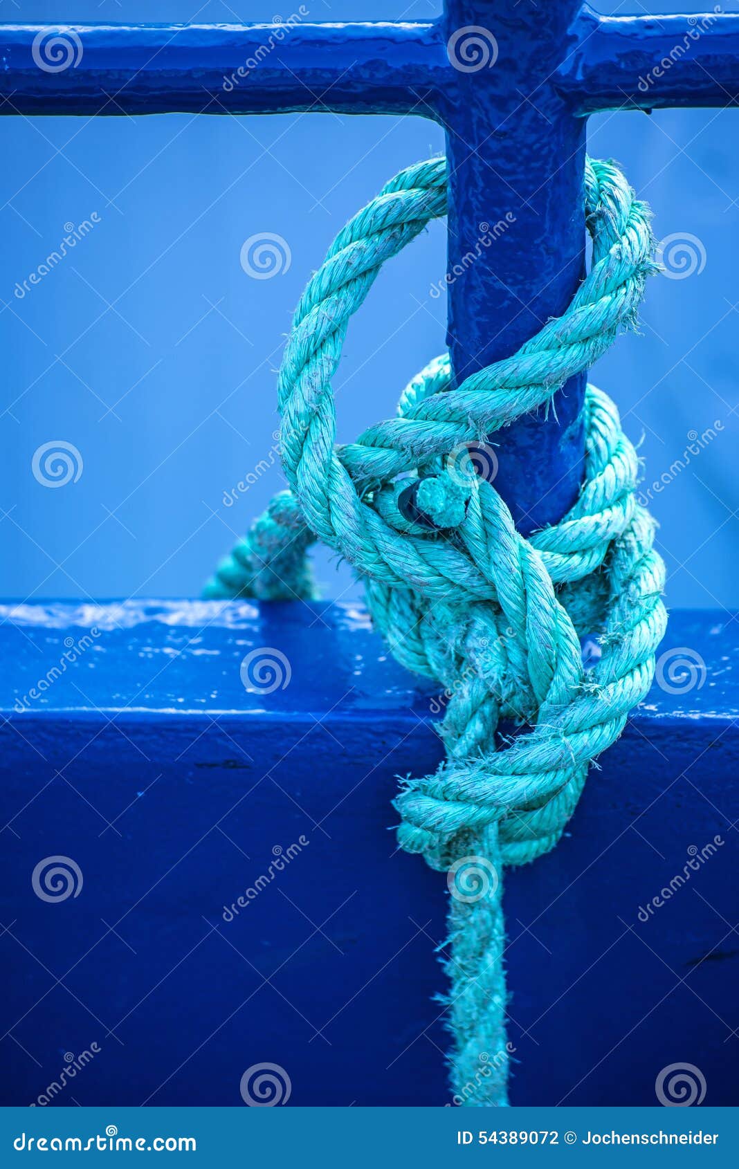 Mooring Line Of A Trawler Stock Photography 54389072