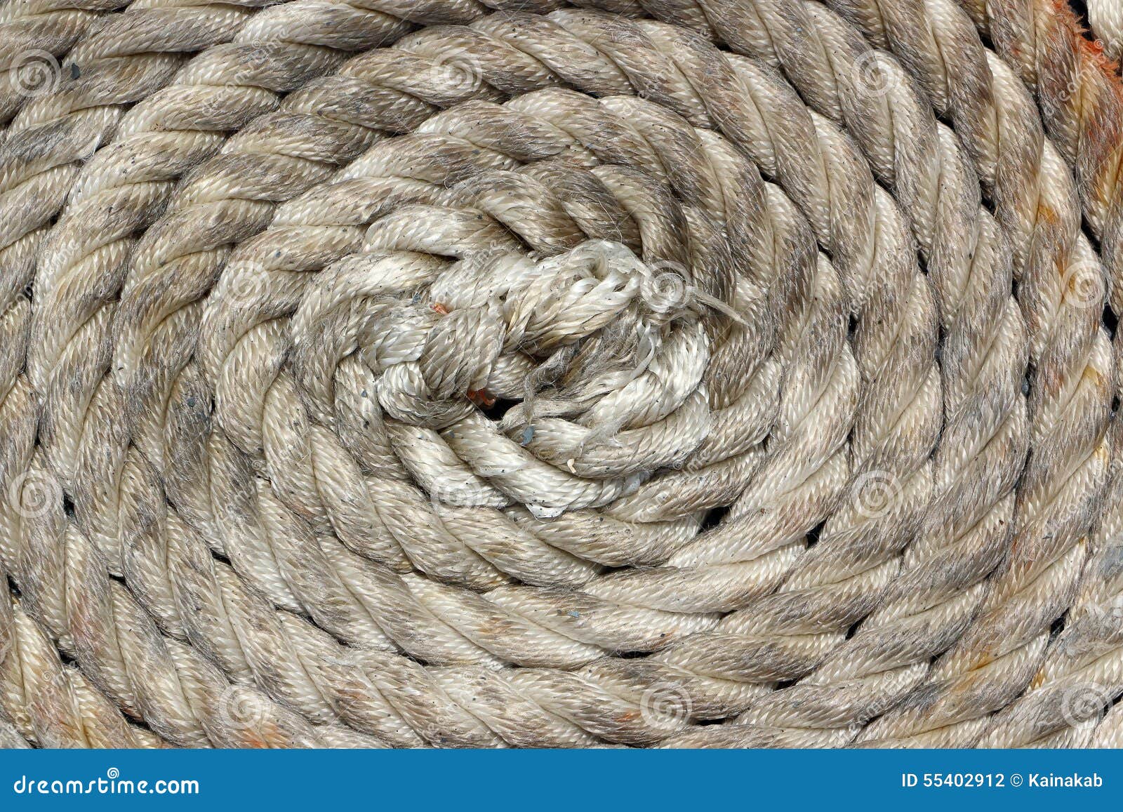 Mooring Rope Winder in Order. Stock Photo - Image of nautical, round:  55402912