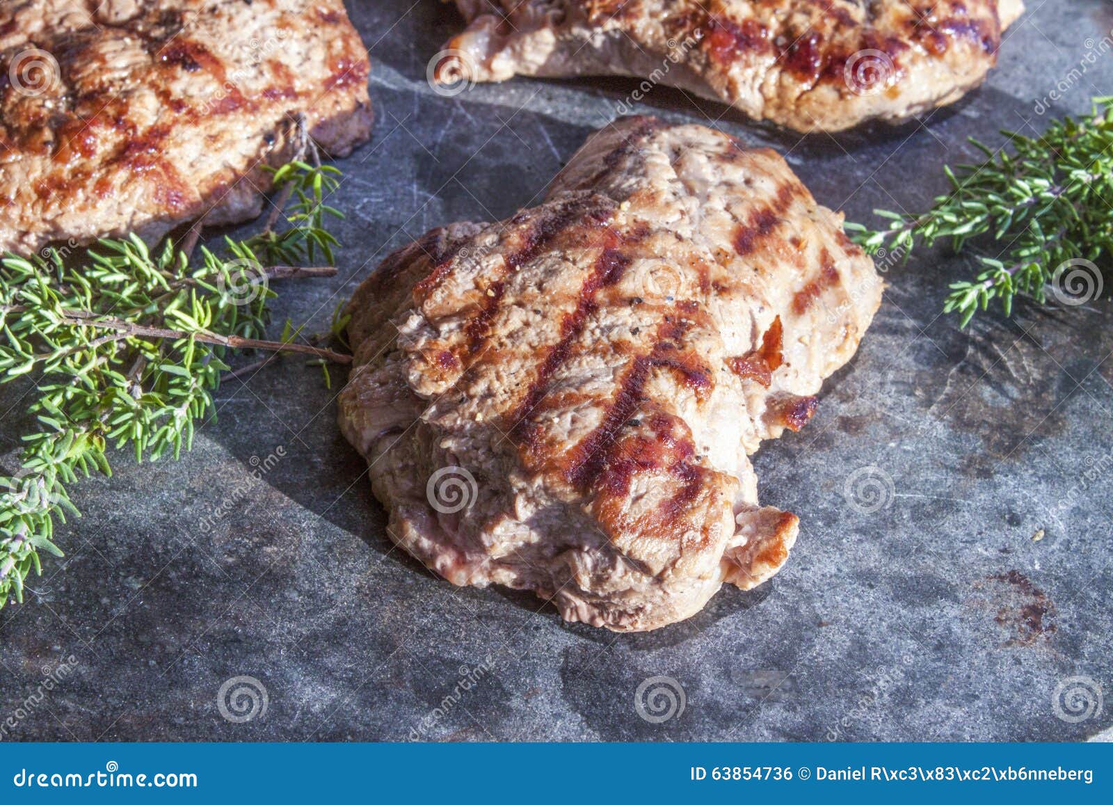 Moose meat steaks stock photo. Image of protein, juicy 63854736