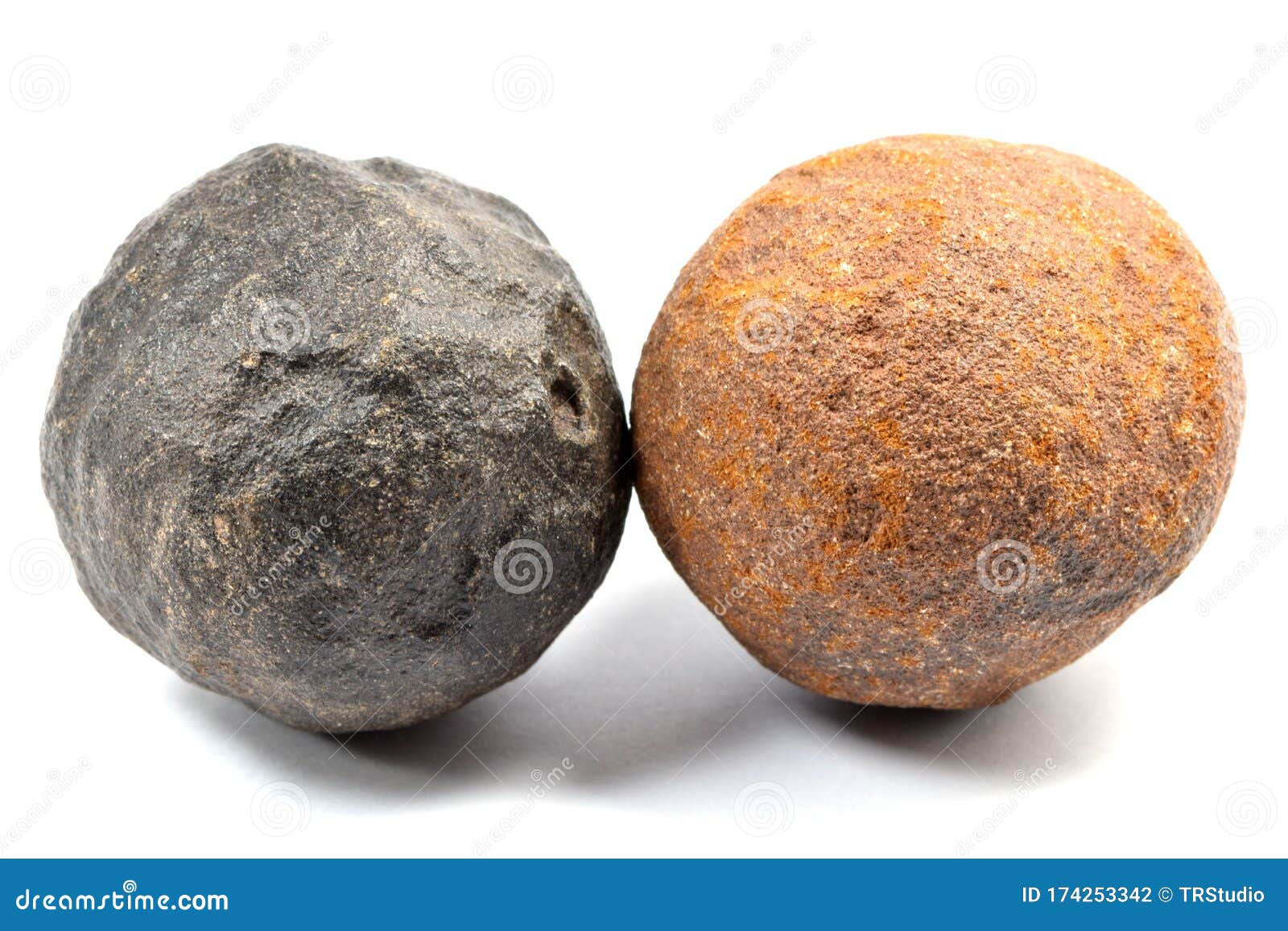 Moqui Balls stock photo. Image of pair, geological, gemstone 174253342