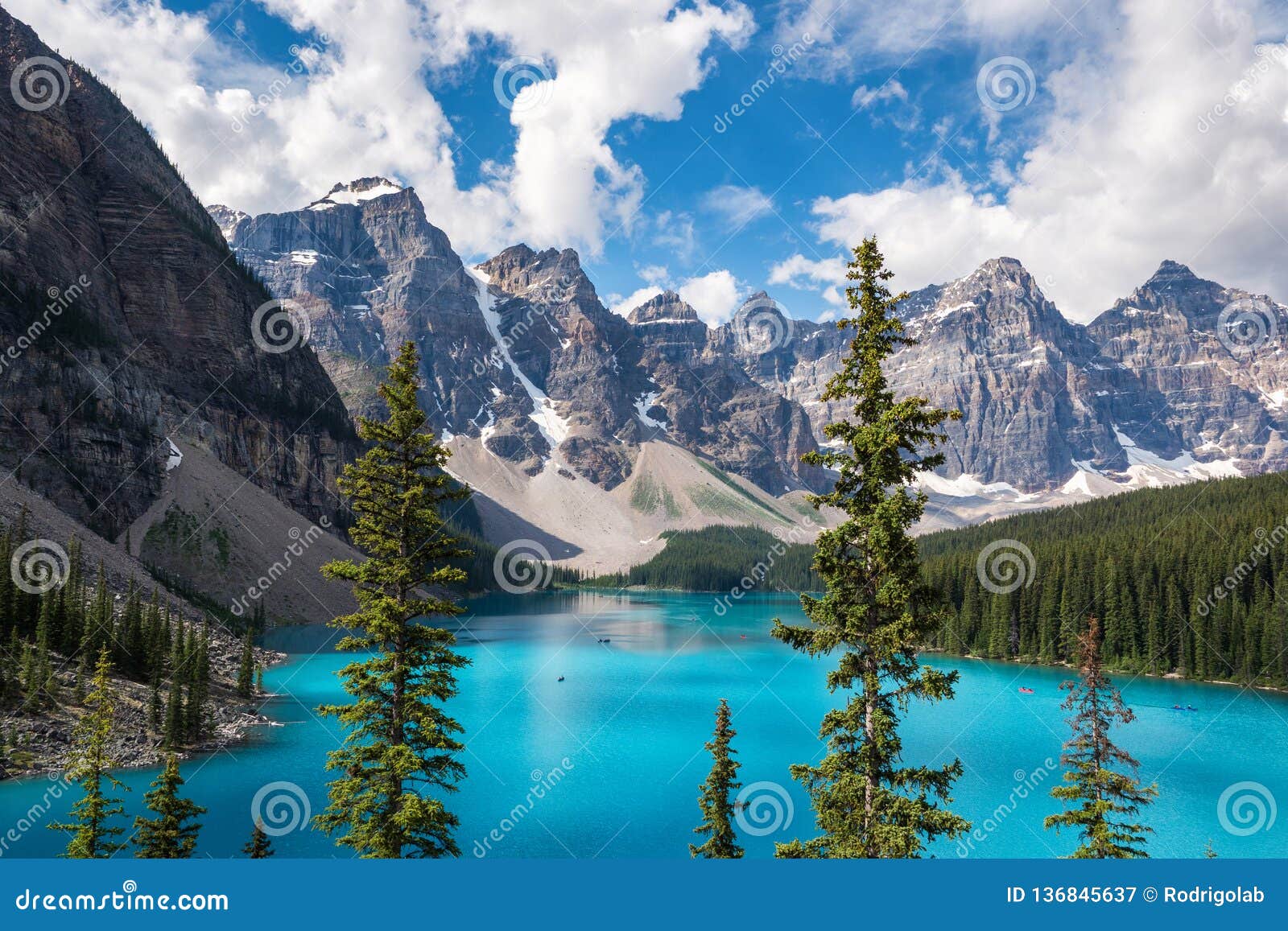 Banff Lake Alberta Nature Kanada