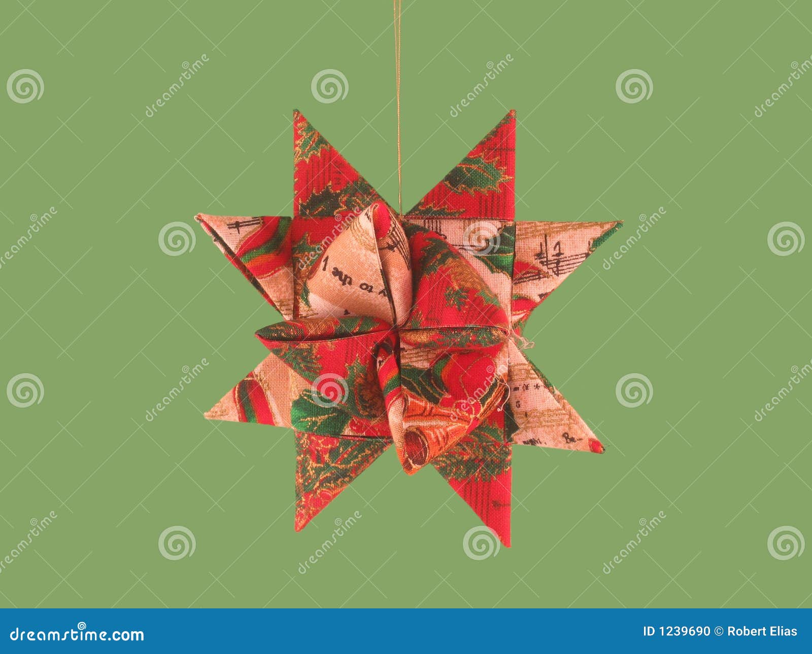 Moravian Star Christmas Tree Ornament Stock Photo Image of star, gree