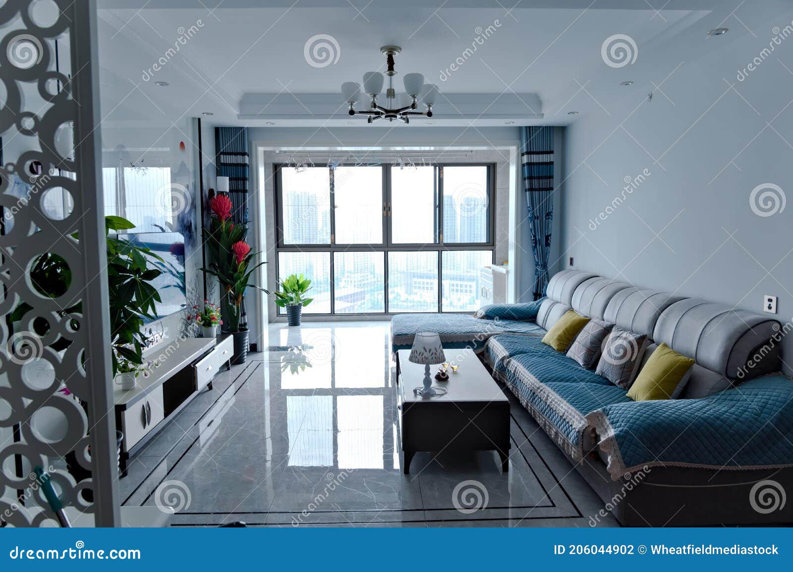 Morden Apartment Interior, New Home Decoration, Simple Style ...