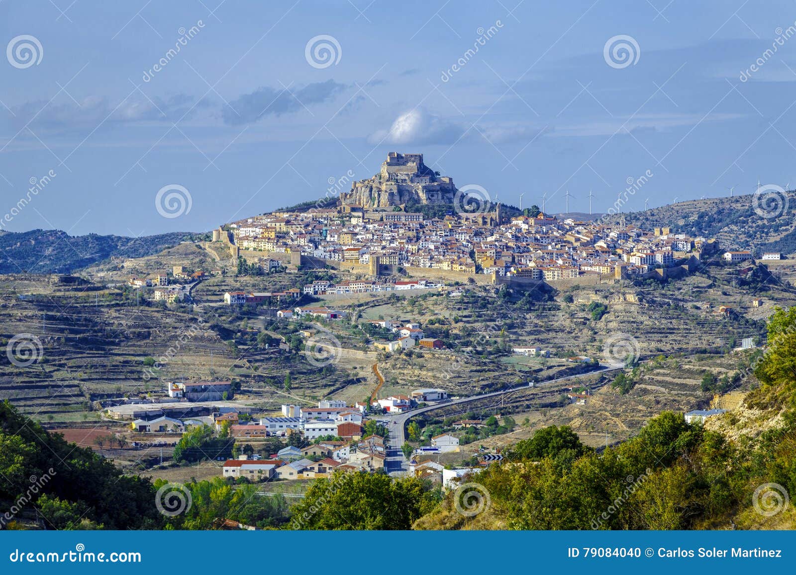 Morella, in Valencia, Spain Stock Photo Image of morella, castello